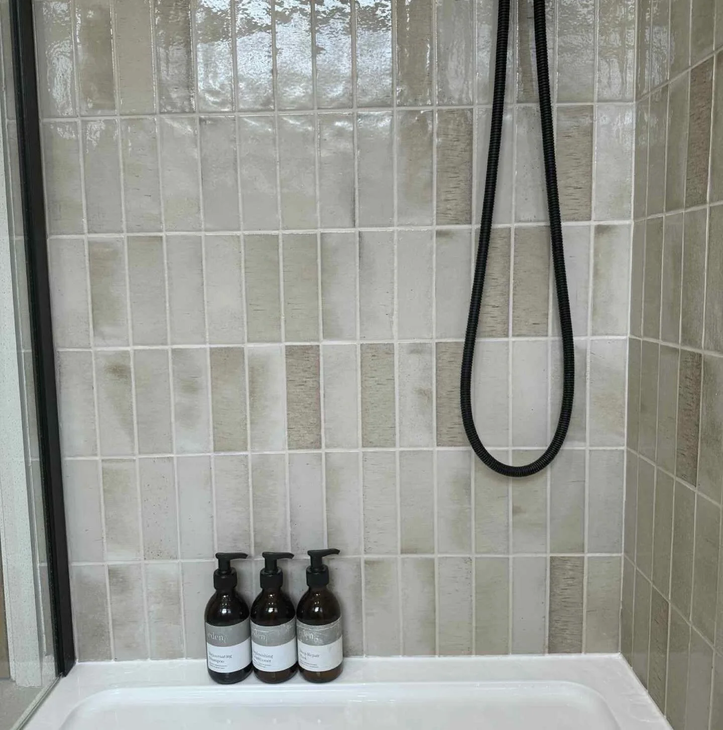 💫 Meet your hair&rsquo;s new dream team! 💫
Rejuvenating Shampoo, Revitalising Conditioner &amp; Deep Hair Repair Mask &mdash; styled to perfection in one of our client&rsquo;s stunning bathrooms. 😍

Upgrade your routine with our sulfate-free shamp