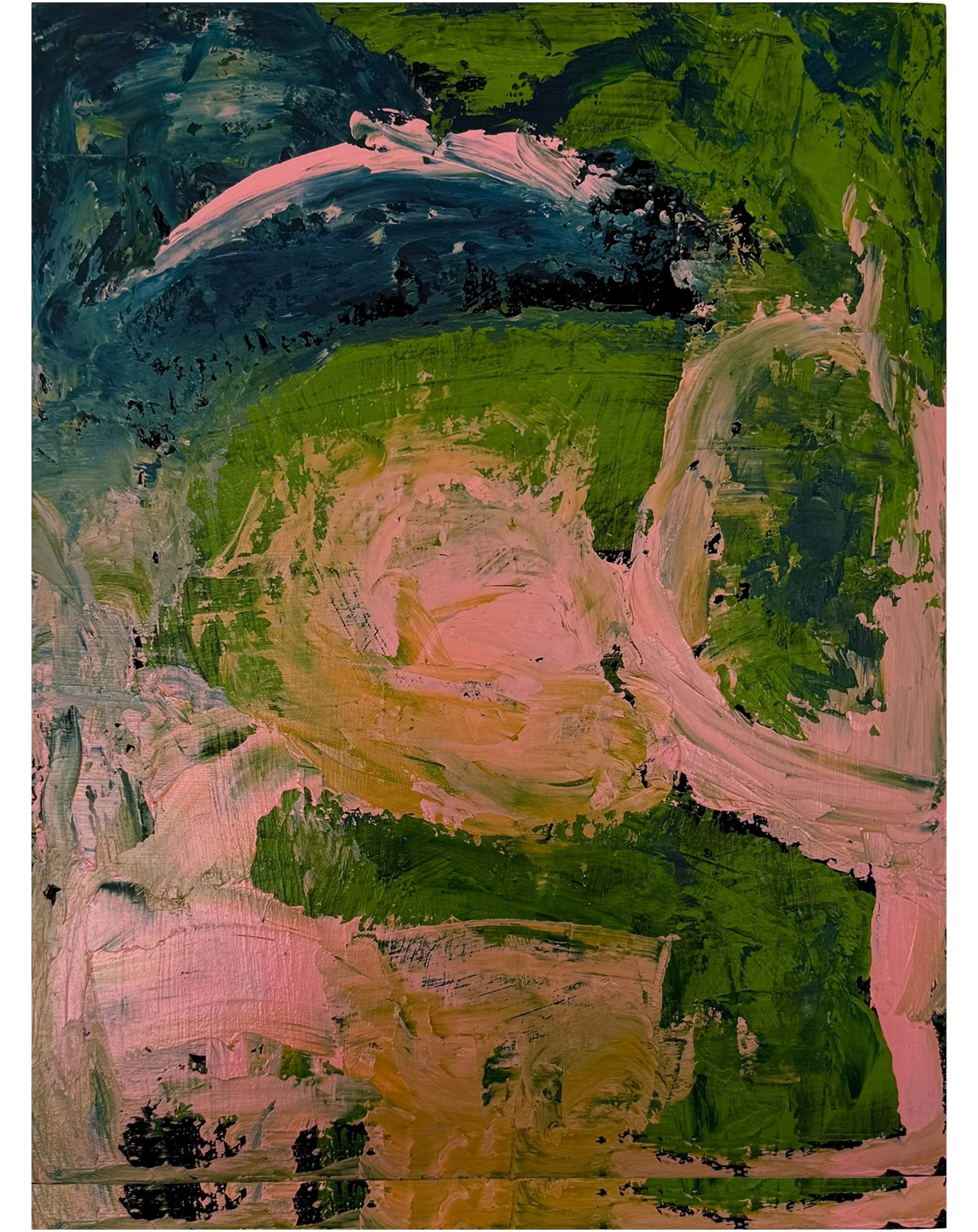 Blues Harp 2025
Acrylic on board
36cm x  28cms x  2cms
