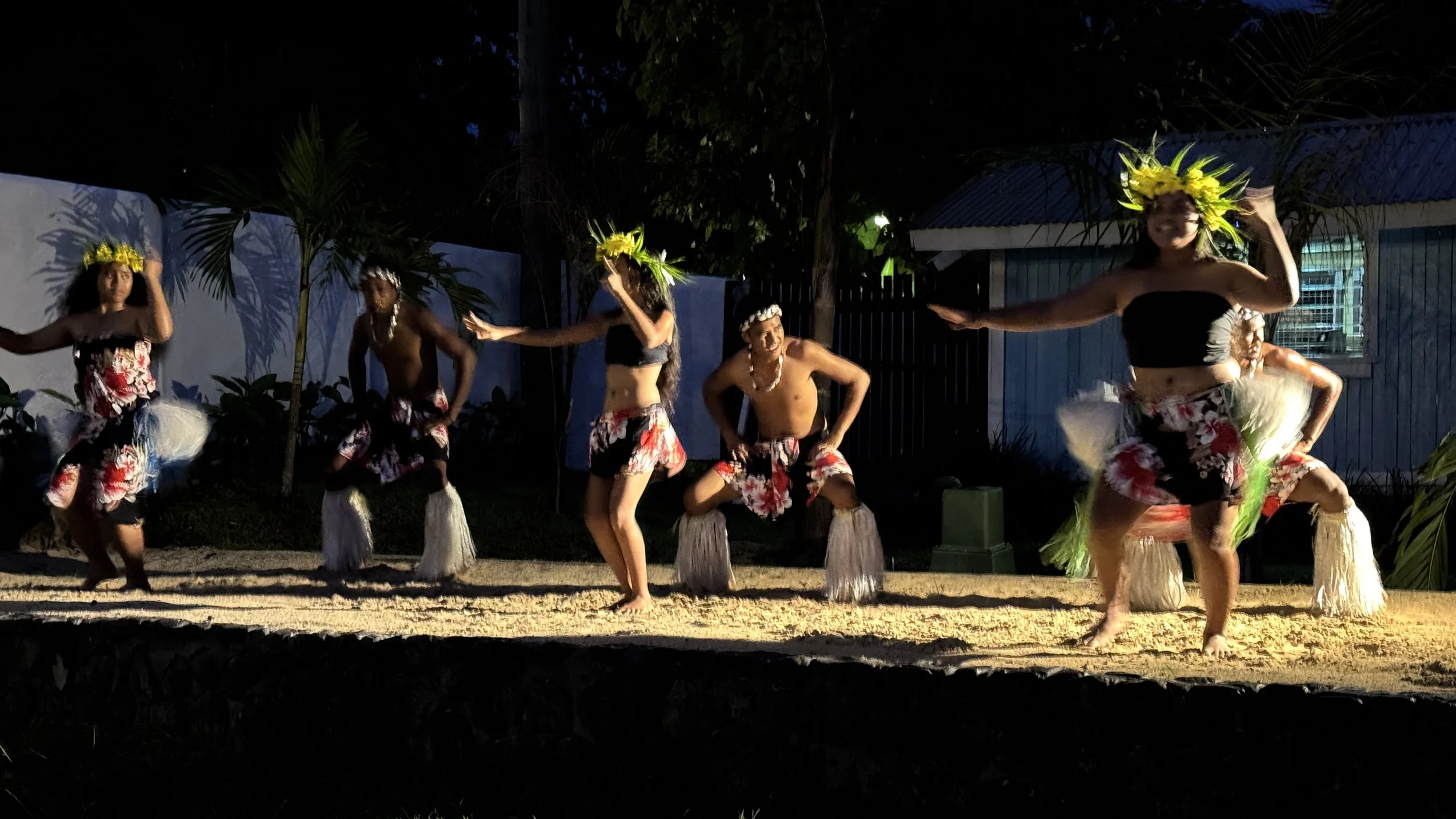 They performed dances from different island nations