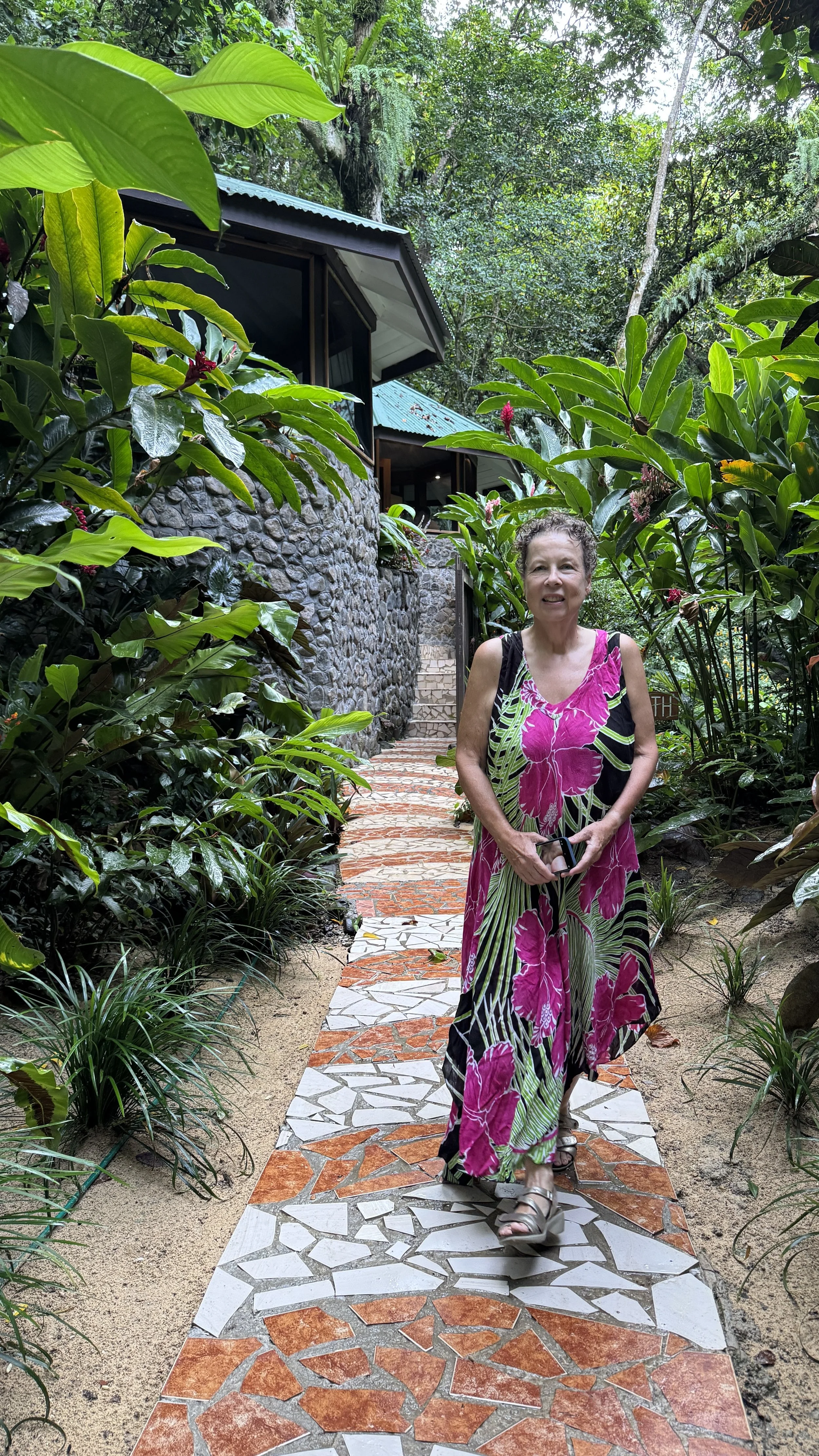 Walkway at the Rainforest Spa
