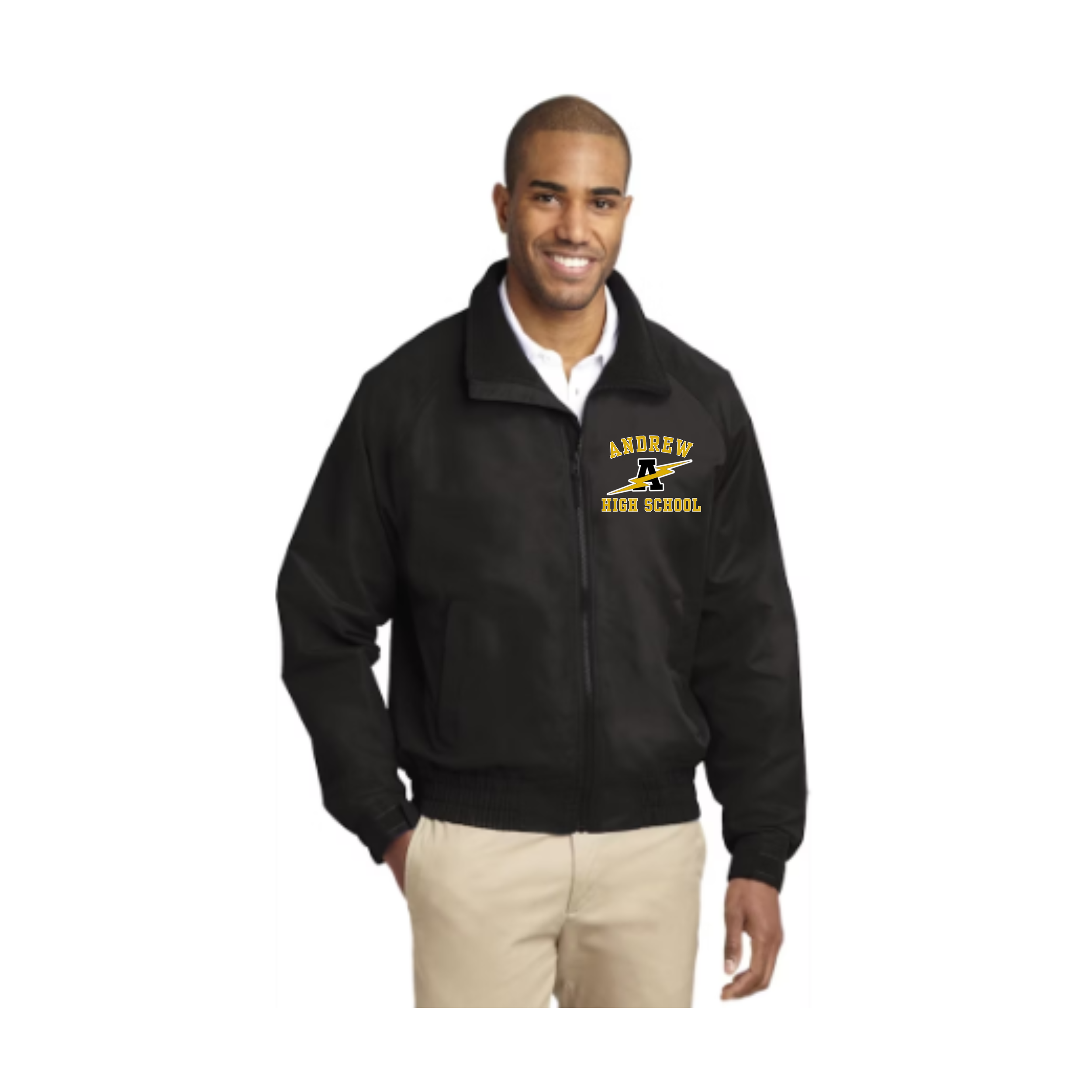 Andrew Logo Lightweight Unisex Charger Jacket