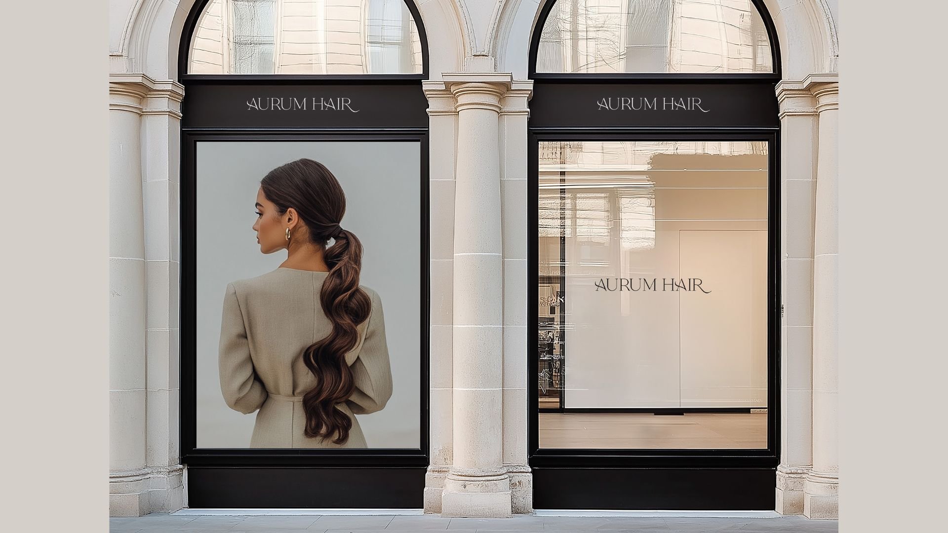 Minimalist brand system for a modern female-led studio