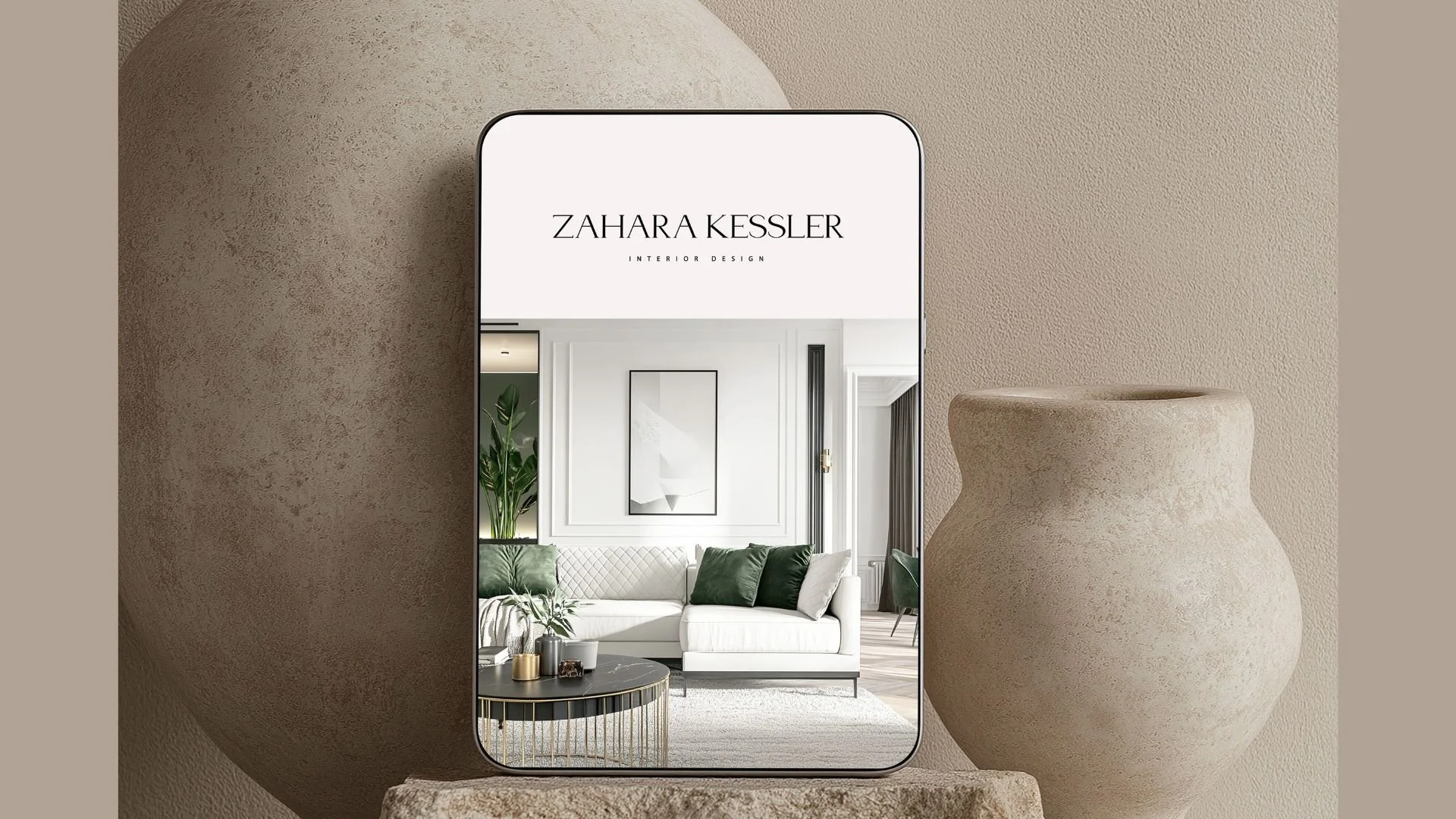 Minimalist branding with a focus on strategic elegance