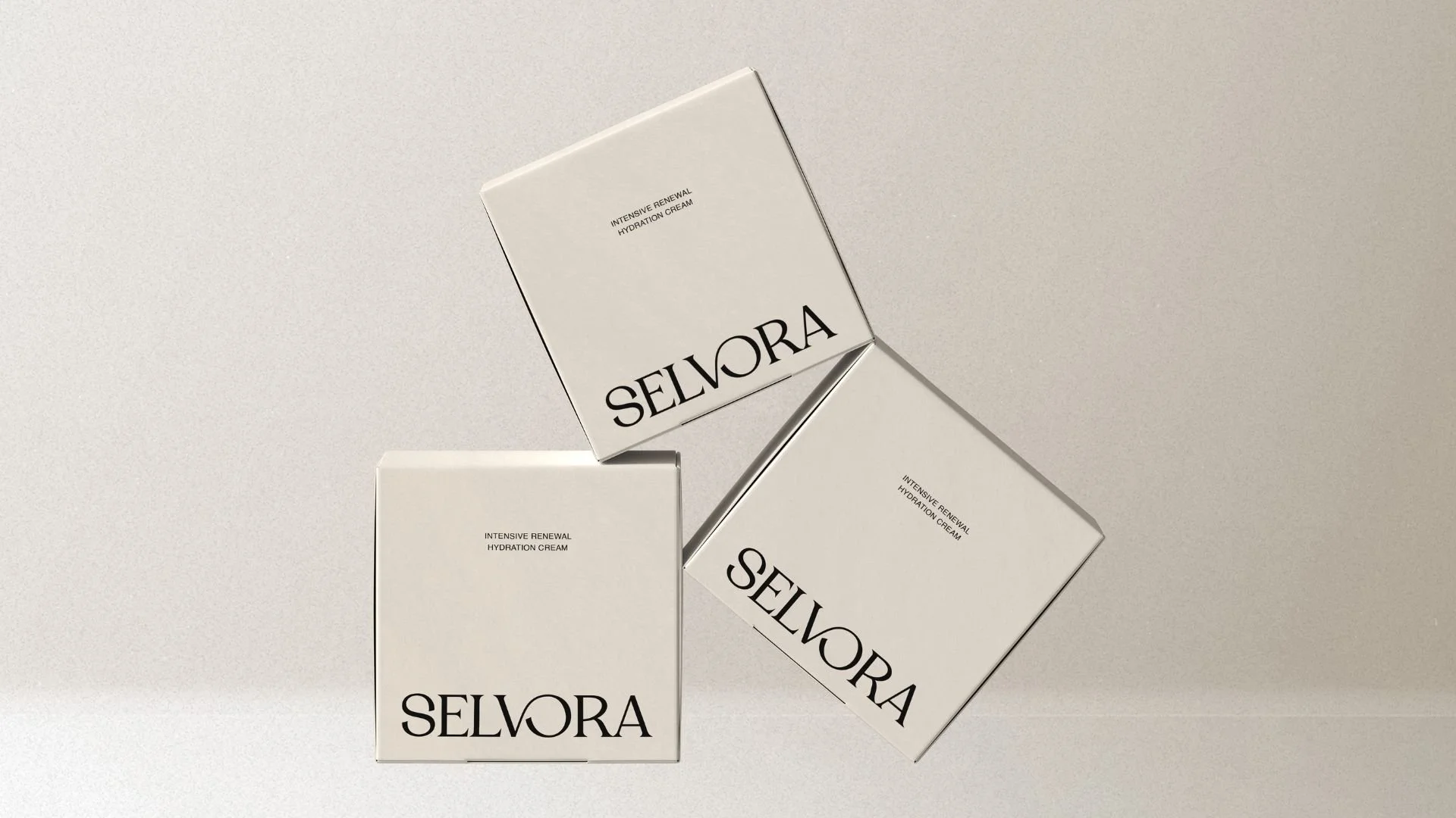 Elegant feminine branding with clean minimal identity, refined typography and cohesive luxury brand presentation.
