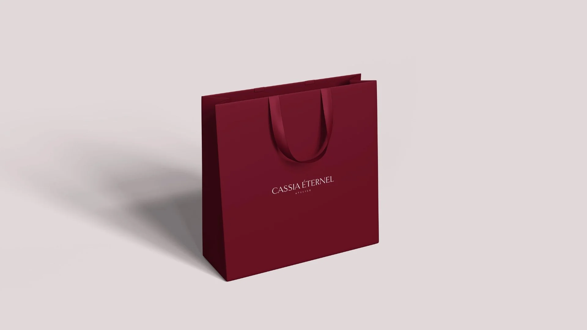 Luxury feminine branding design for a classic women's fashion brand