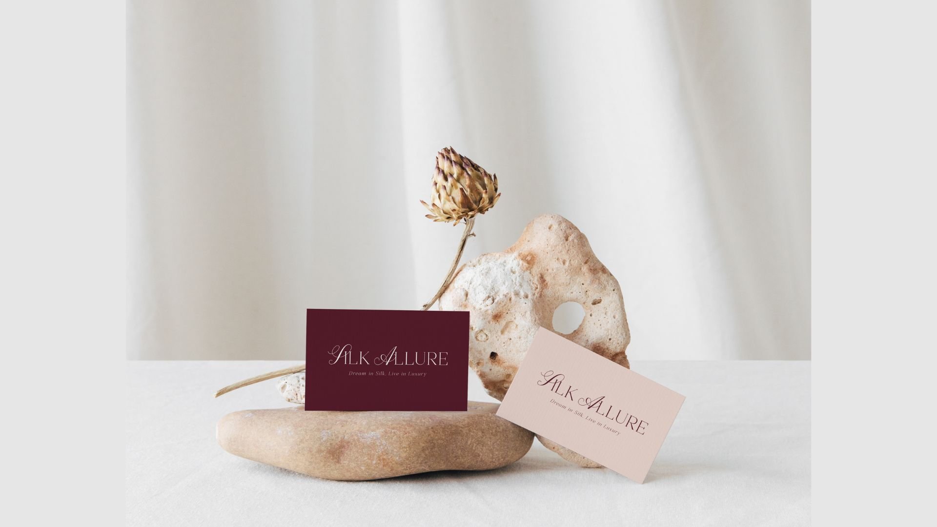 Minimalist brand design created by a feminine brand designer featuring clean aesthetic, refined luxury details and timeless branding elements.