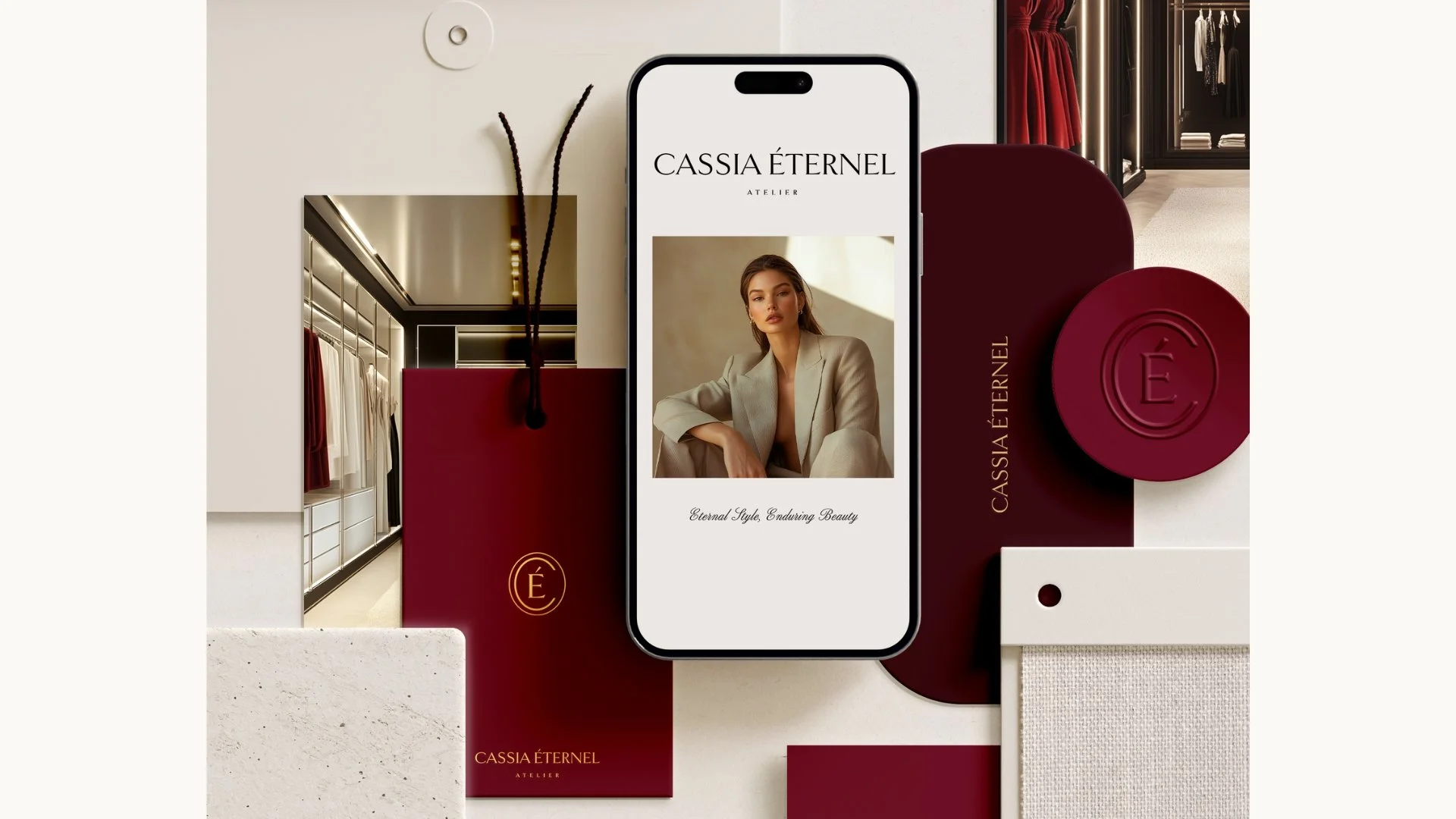 Premium minimalist logo design for a women’s fashion boutique