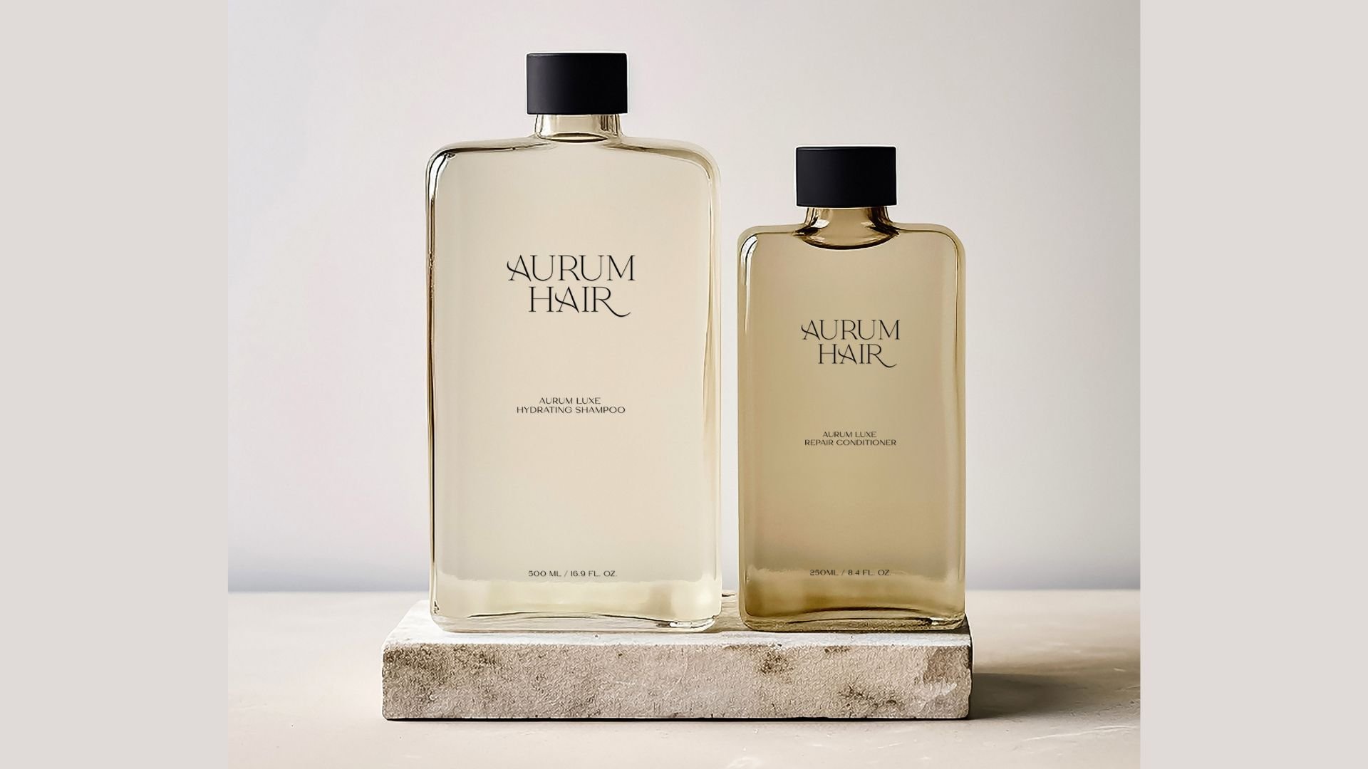 Elegant branding for premium hair & beauty businesses