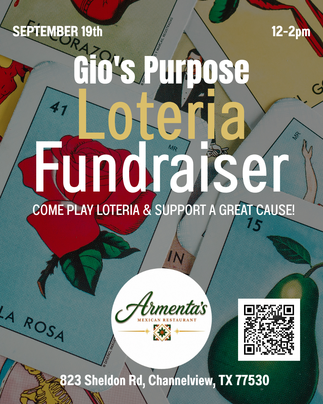 Gio's Purpose Loteria Fundraiser 