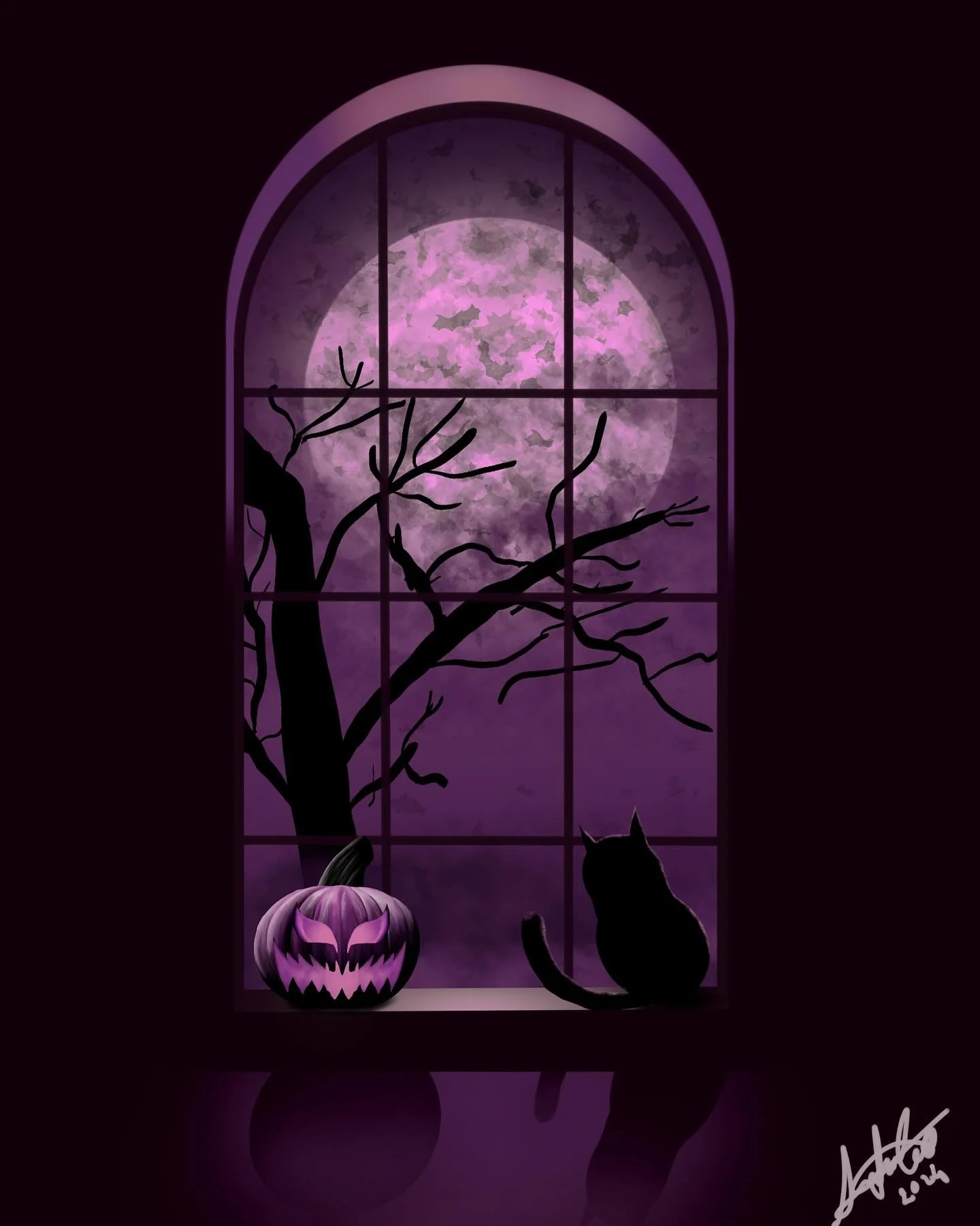 🎃 Happy Halloween! 🎃

I had such a blast diving into Halloween vibes and creating some spooky art for the season. From pumpkins to creepy shadows, there&rsquo;s something magical about Halloween that just brings out the creative spark! 

🎃Did you 