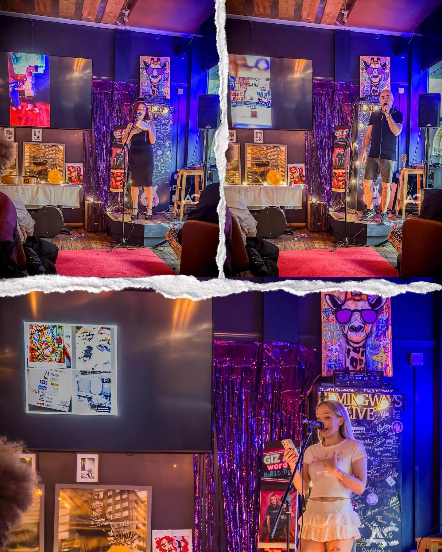 ✨ Happy 1st Birthday to @gizaword.collective ✨

Firstly, huge congratulations to Hayley and Rachel for reaching this amazing milestone &mdash; what an achievement! 🎉

It was such a pleasure to witness a night filled with talent, from poets to singer