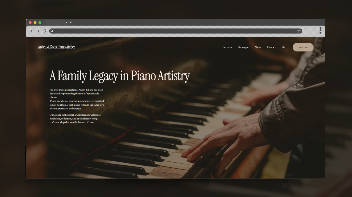 Arden & Sons piano Atelier