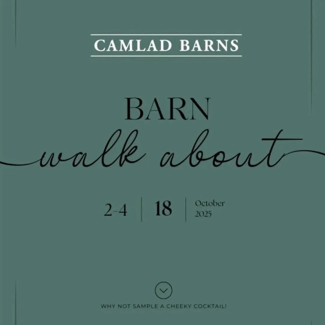 I will be @camladbarns tomorrow afternoon.

Look forward to seeing you there.

#shropshire #shropshirewedding #shropshireweddings #barnweddingvenue #weddingideas #weddinginspiration #shrewsbury #bishopscastle #shropshirehills