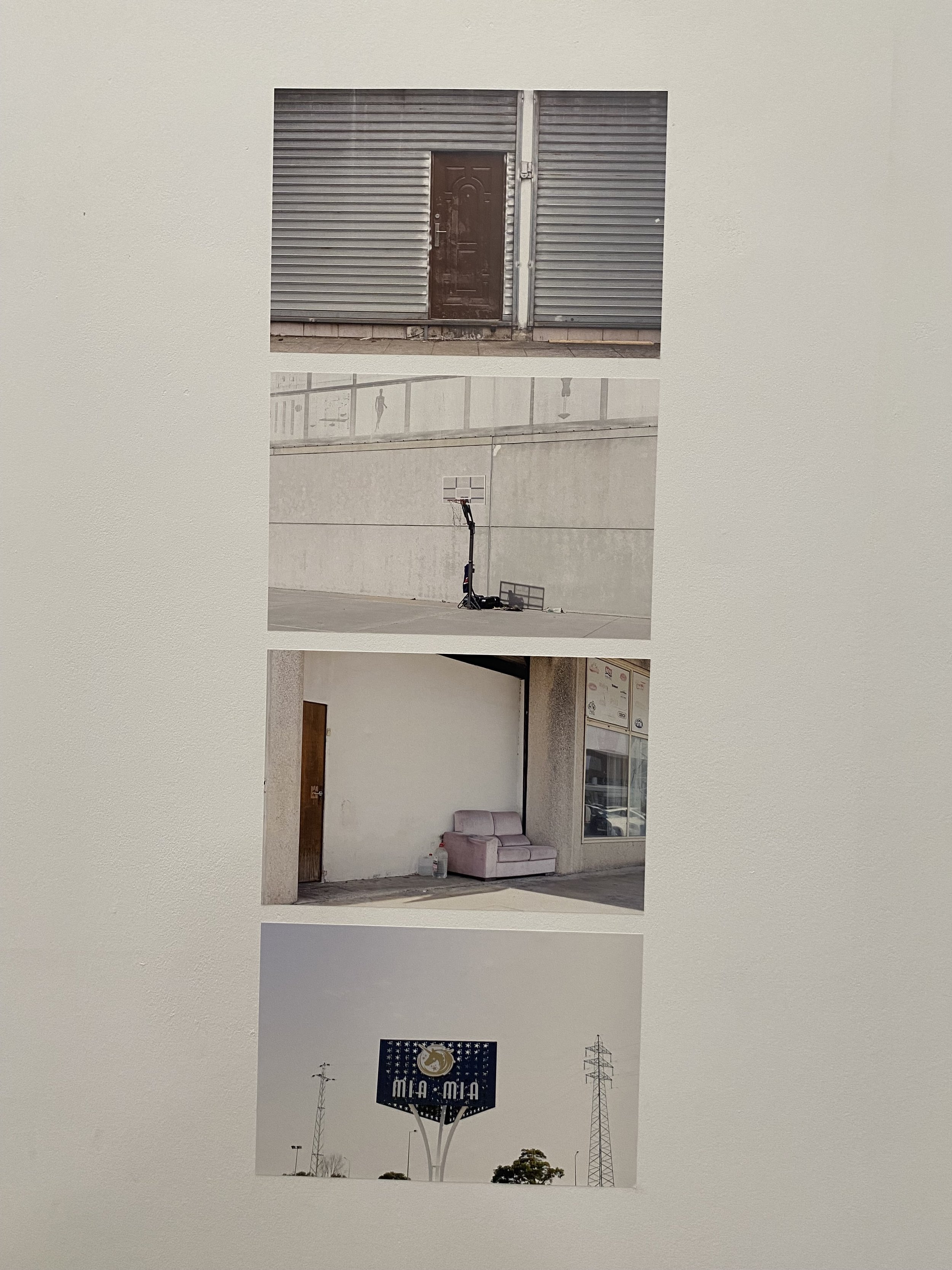 Exhibit at photography gallery