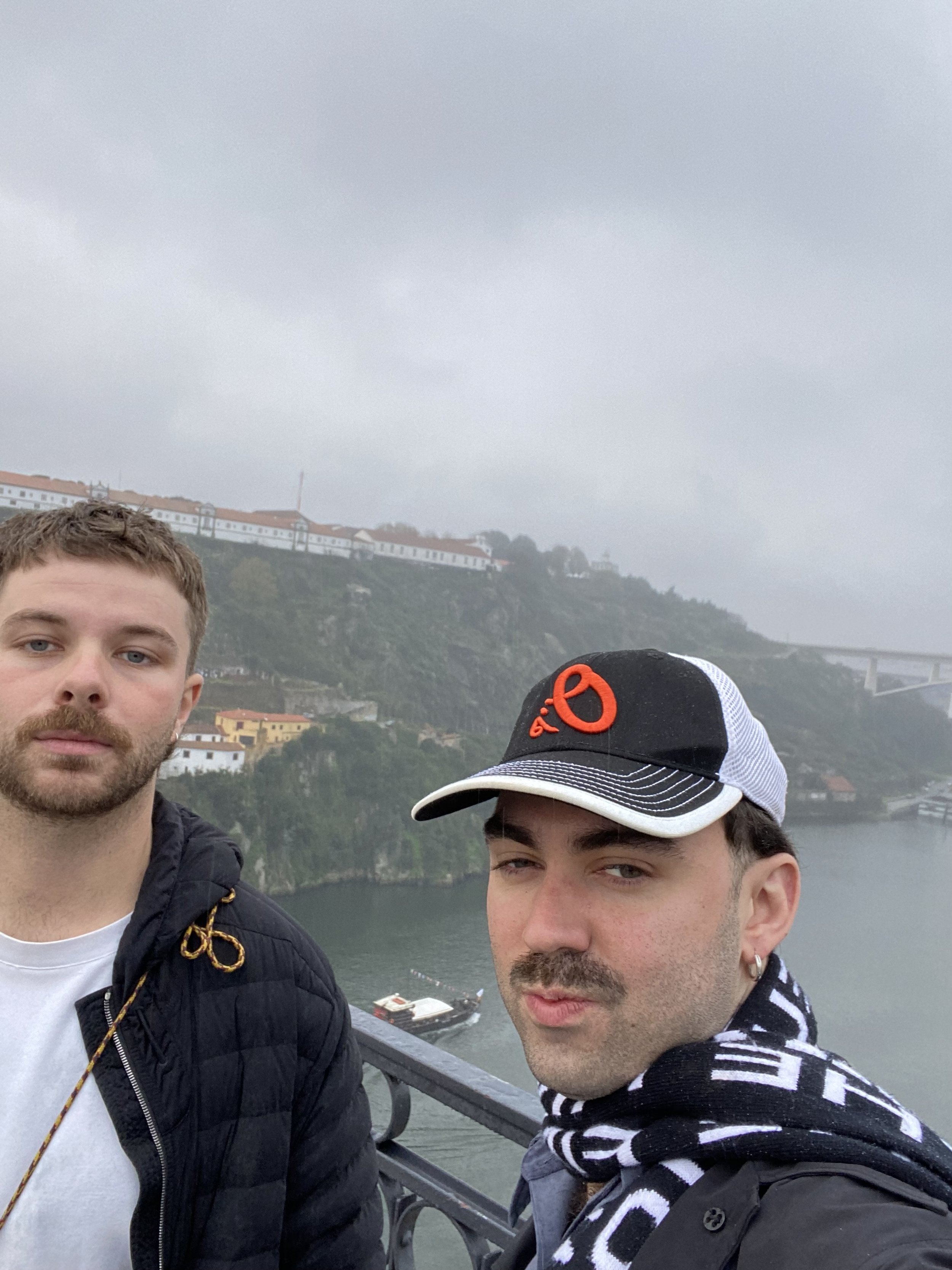 on the Luis Bridge!