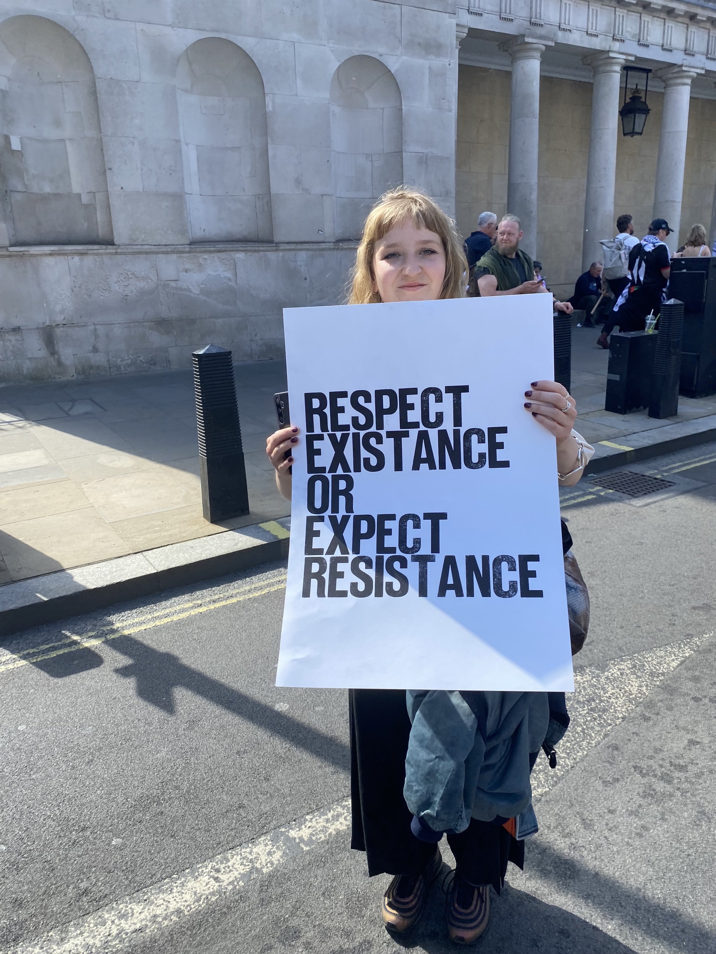 Polly + my poster