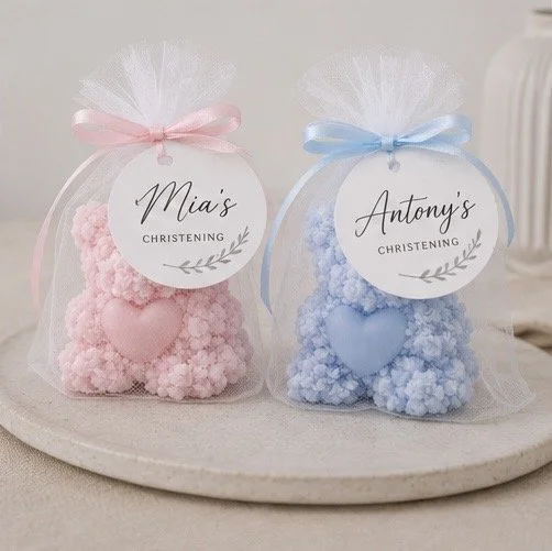 Teddy Bear Christening Favour