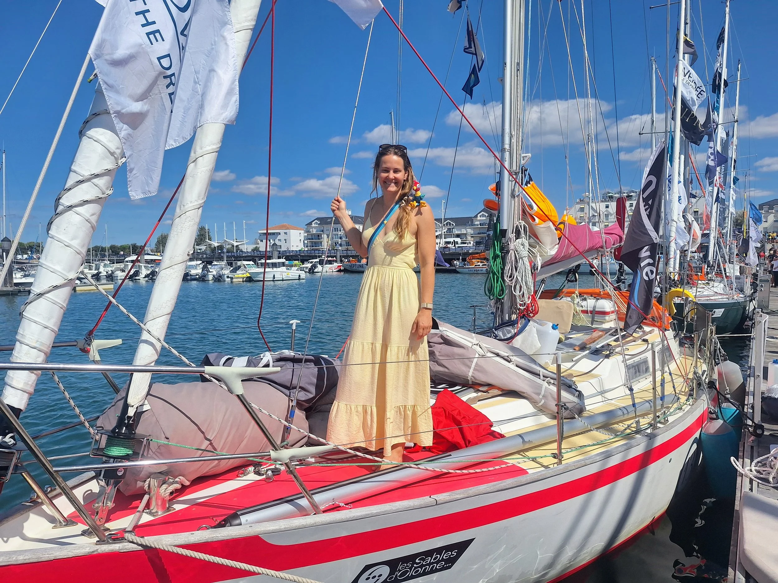 Mara (35) sails the GGR