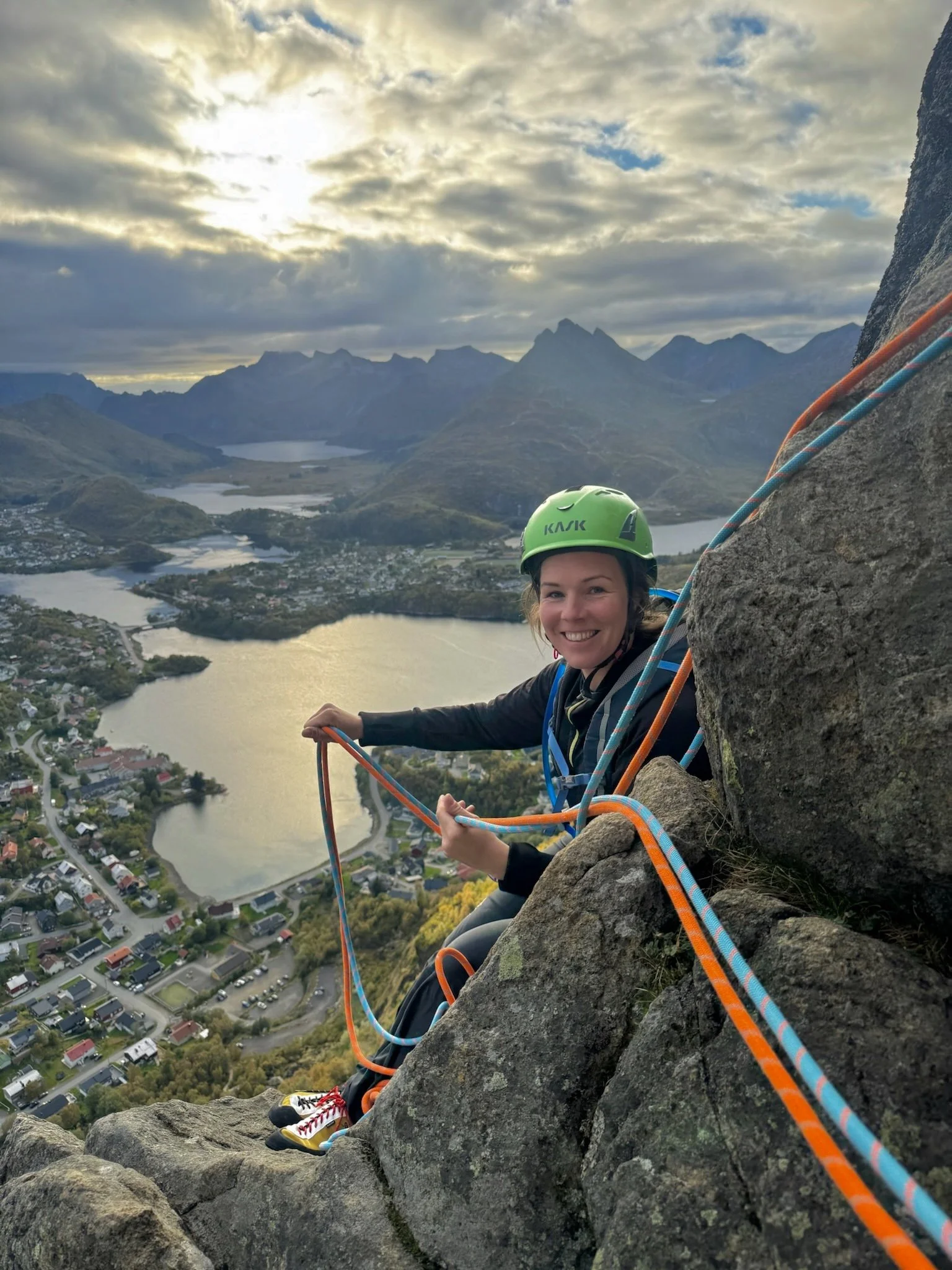 Betzy seiler og overvintrer i nord