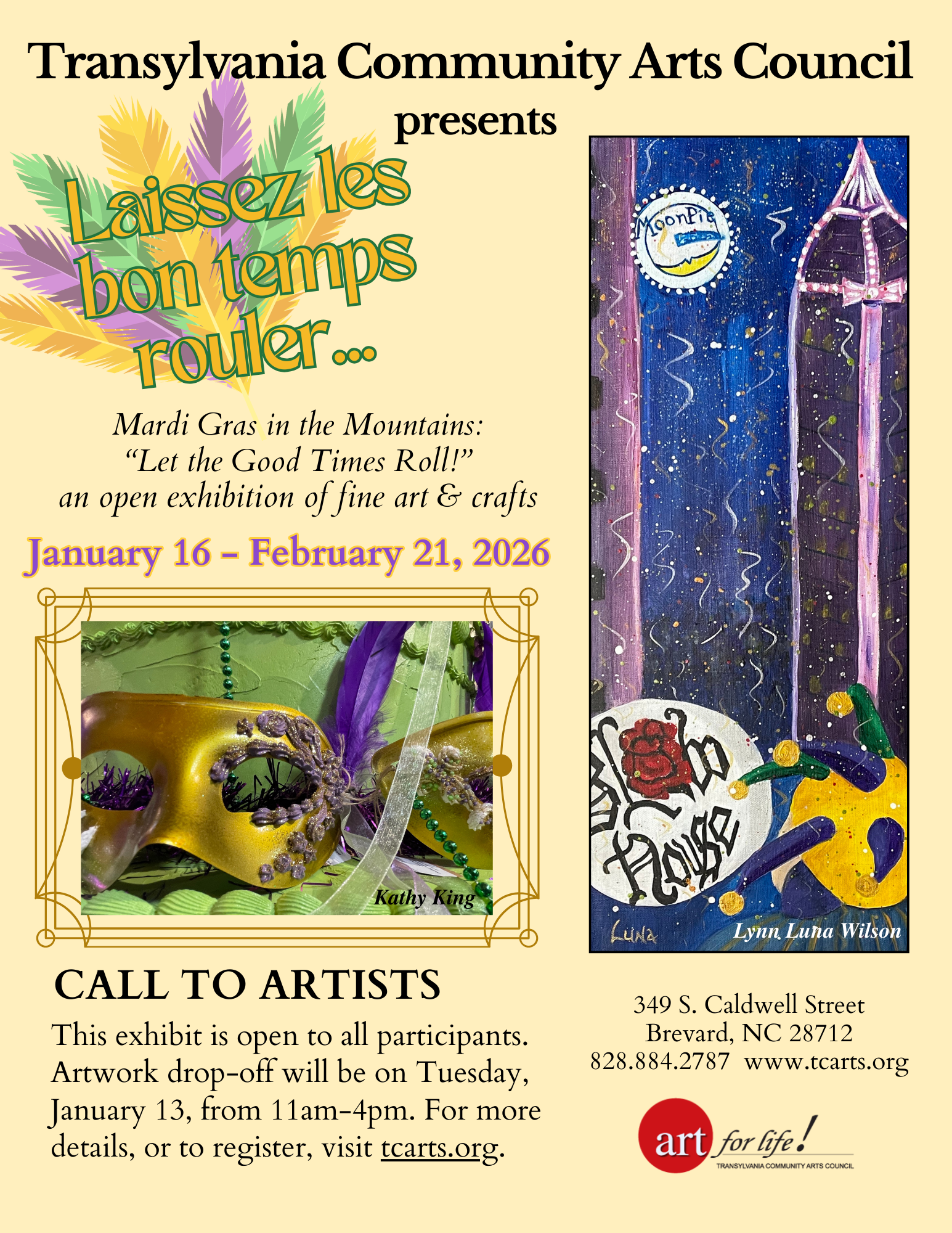 TCArts_Call to Artists_MardiGras2026.png