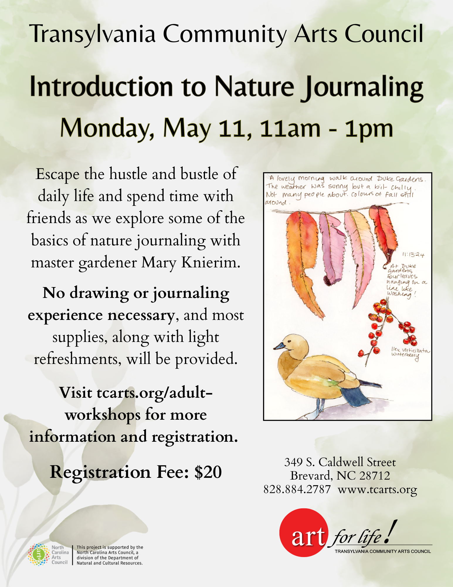 Introduction to Nature Journaling