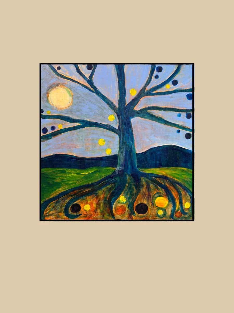 Dreaming of Mardi Gras 3 - Bead Tree