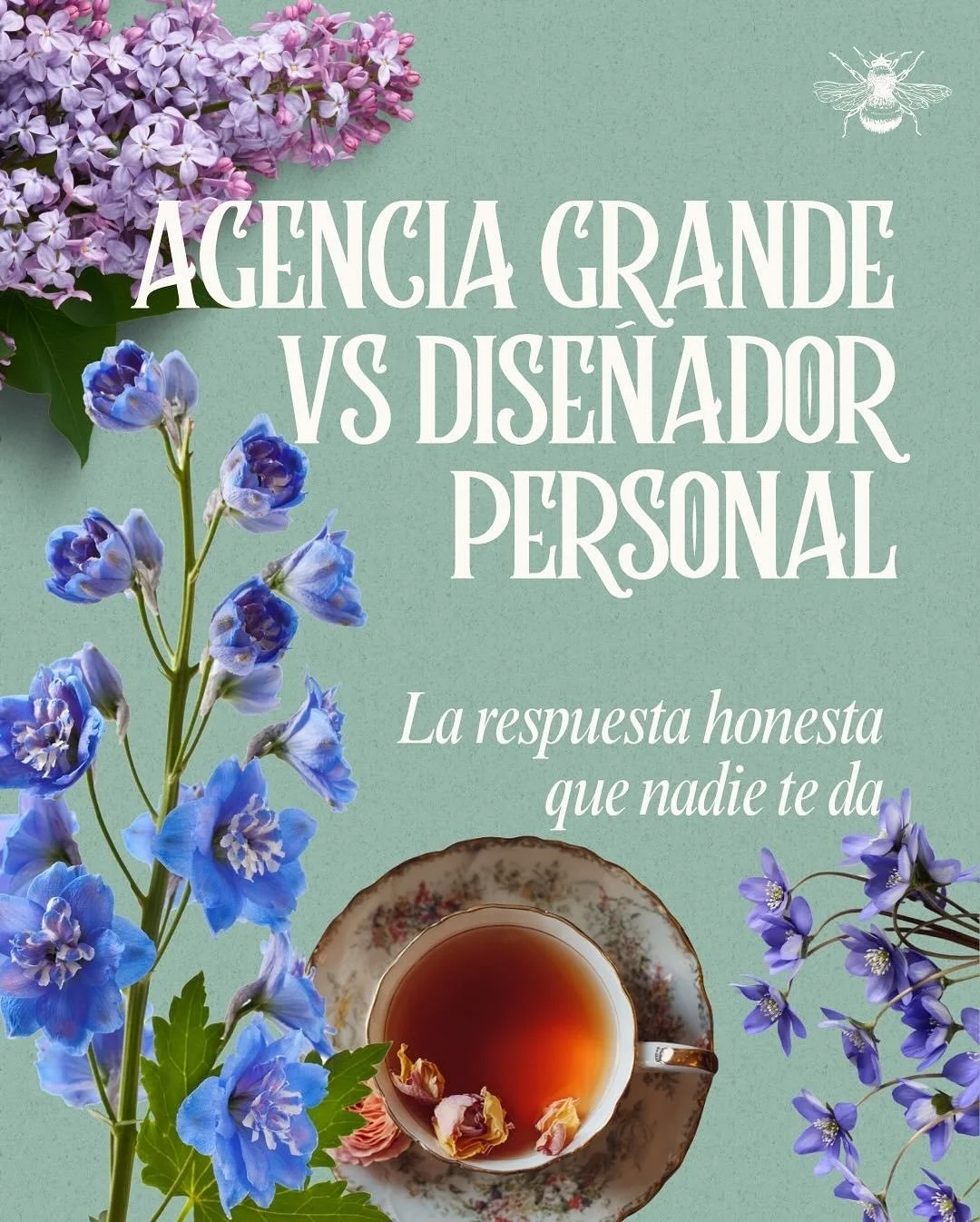 La pregunta que m&aacute;s me hacen (y la respuesta honesta que nadie te da) 💭

&iquest;Agencia grande o dise&ntilde;ador personal para tu marca?

No hay respuesta &ldquo;correcta&rdquo;
Hay la respuesta correcta para TU proyecto

Te cuento las 7 di
