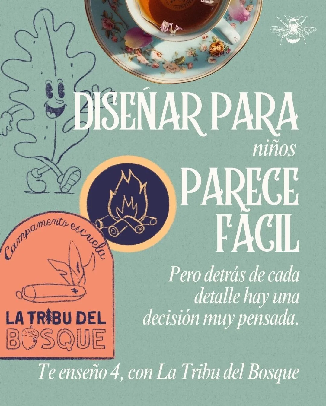 Dise&ntilde;ar marcas para ni&ntilde;os es de lo m&aacute;s divertido que hago. Pero &ldquo;divertido&rdquo; no significa &ldquo;improvisado&rdquo;: detr&aacute;s de cada hoja con cara y cada insignia hay una decisi&oacute;n muy pensada. Te ense&ntil