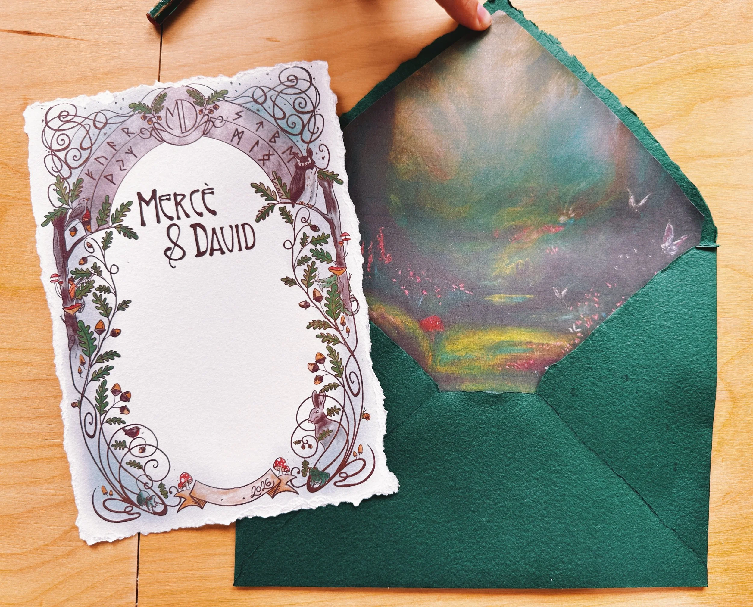 Papelería de boda hecha a mano: por qué tus invitaciones no deberían ser como las de nadie más