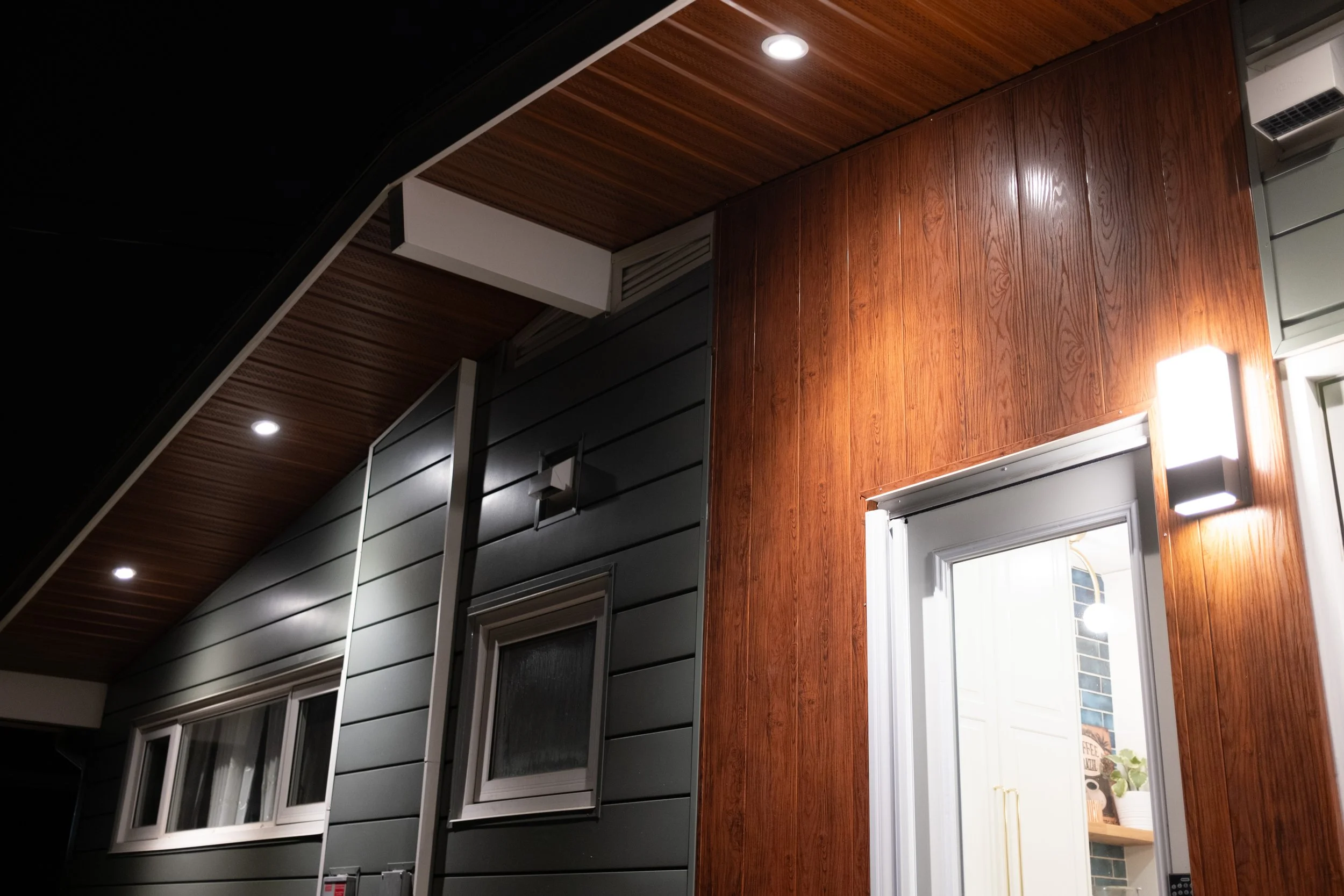 Exterior Pot Light Installation