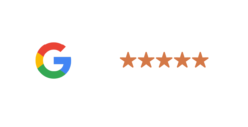 Google Rating Badge showing over 100 5-star Google reviews.
