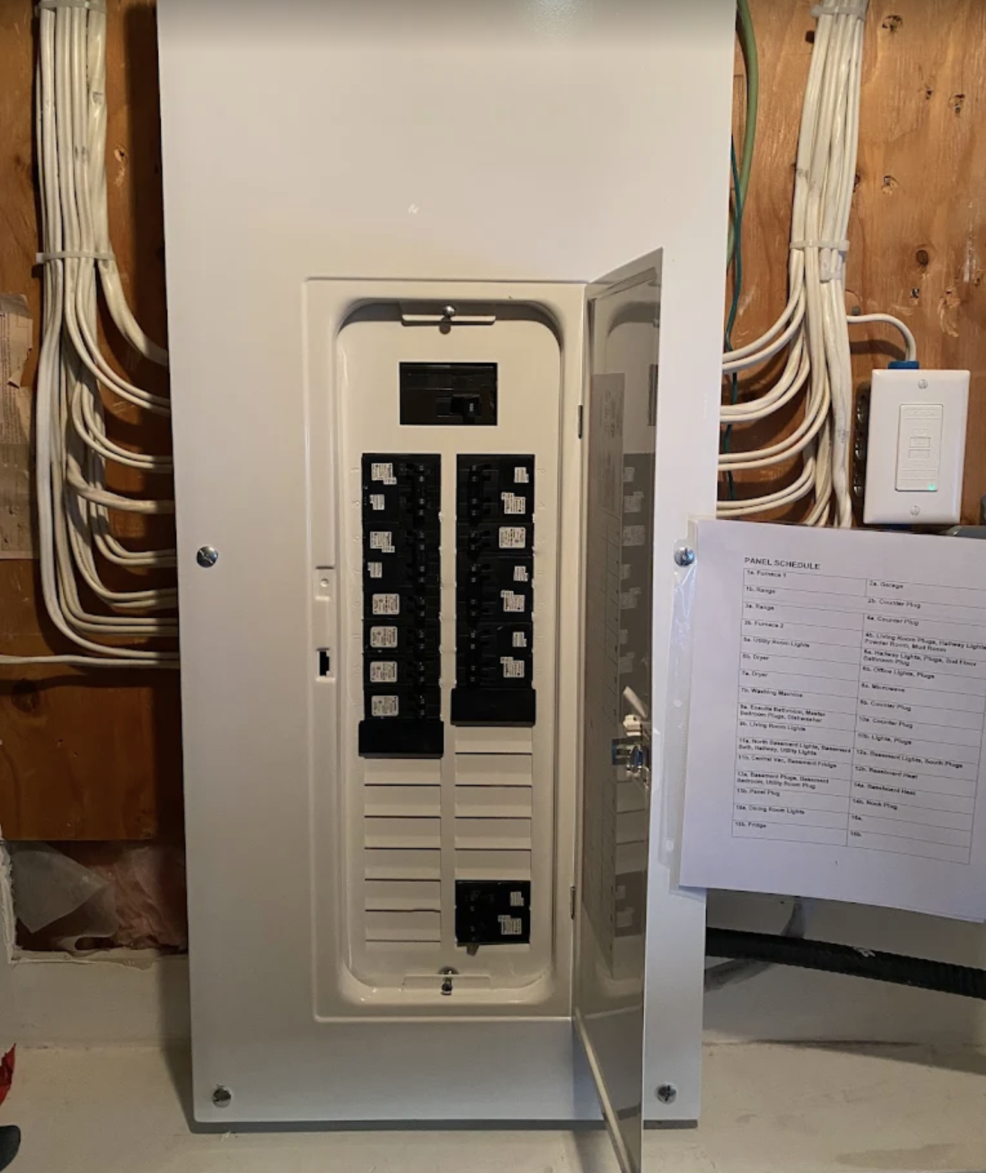 Electrical panel upgrade in Calgary by FuseSmart Electric