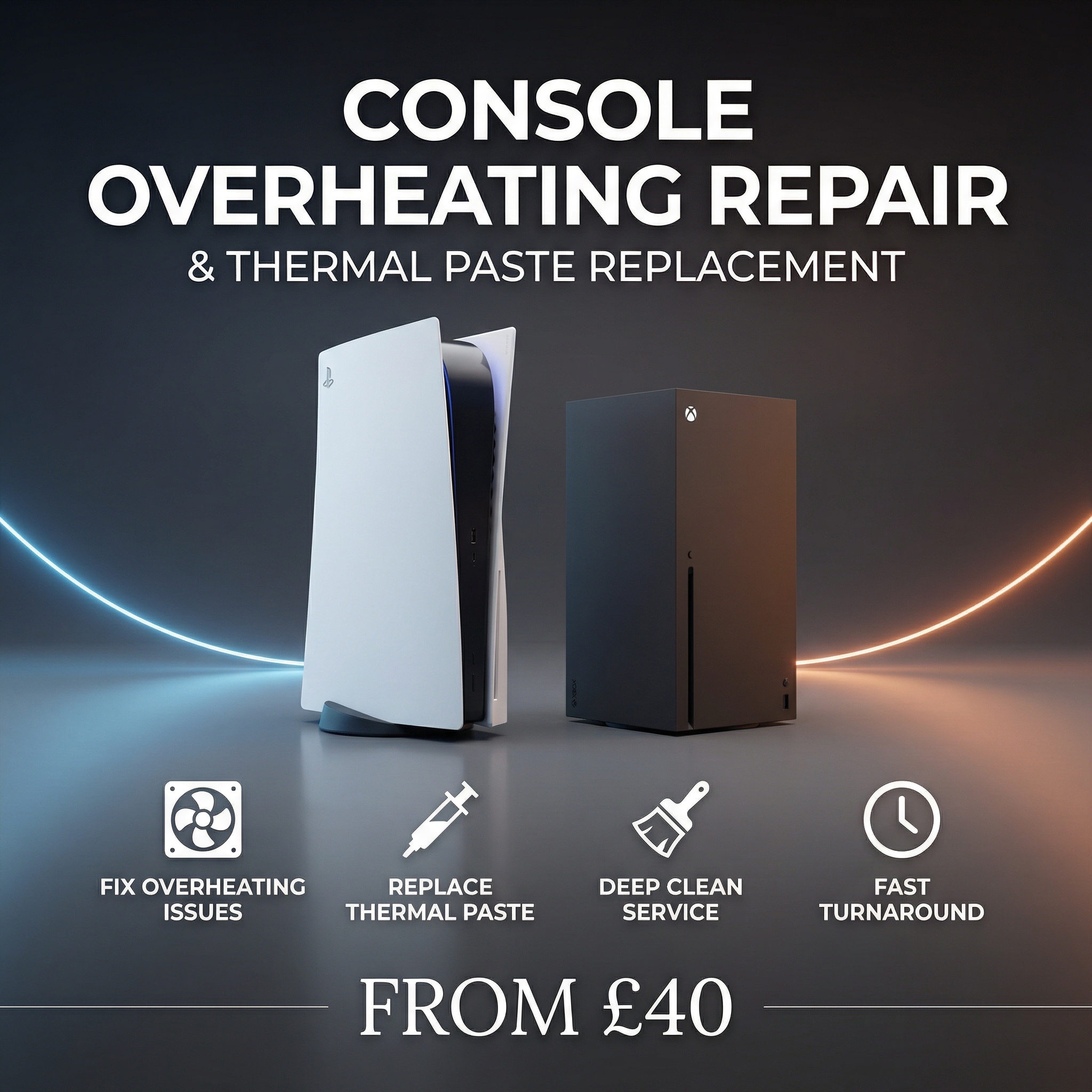 CONSOLE OVER HEATING REAPIR AND SERVICE
