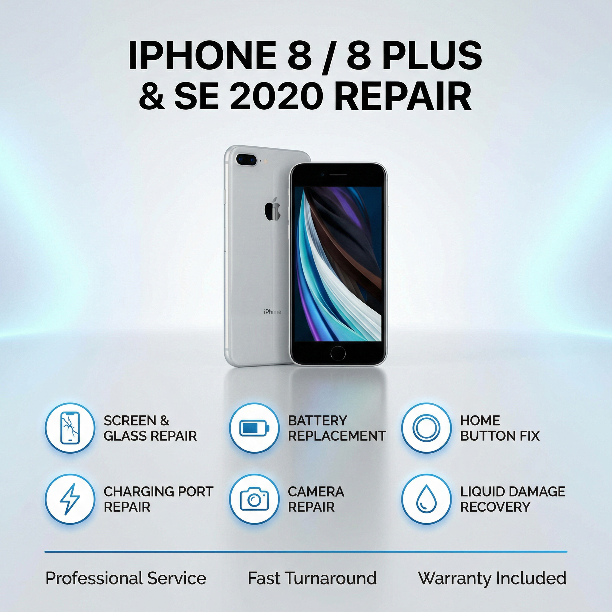 iPhone 8 Models + SE 2020