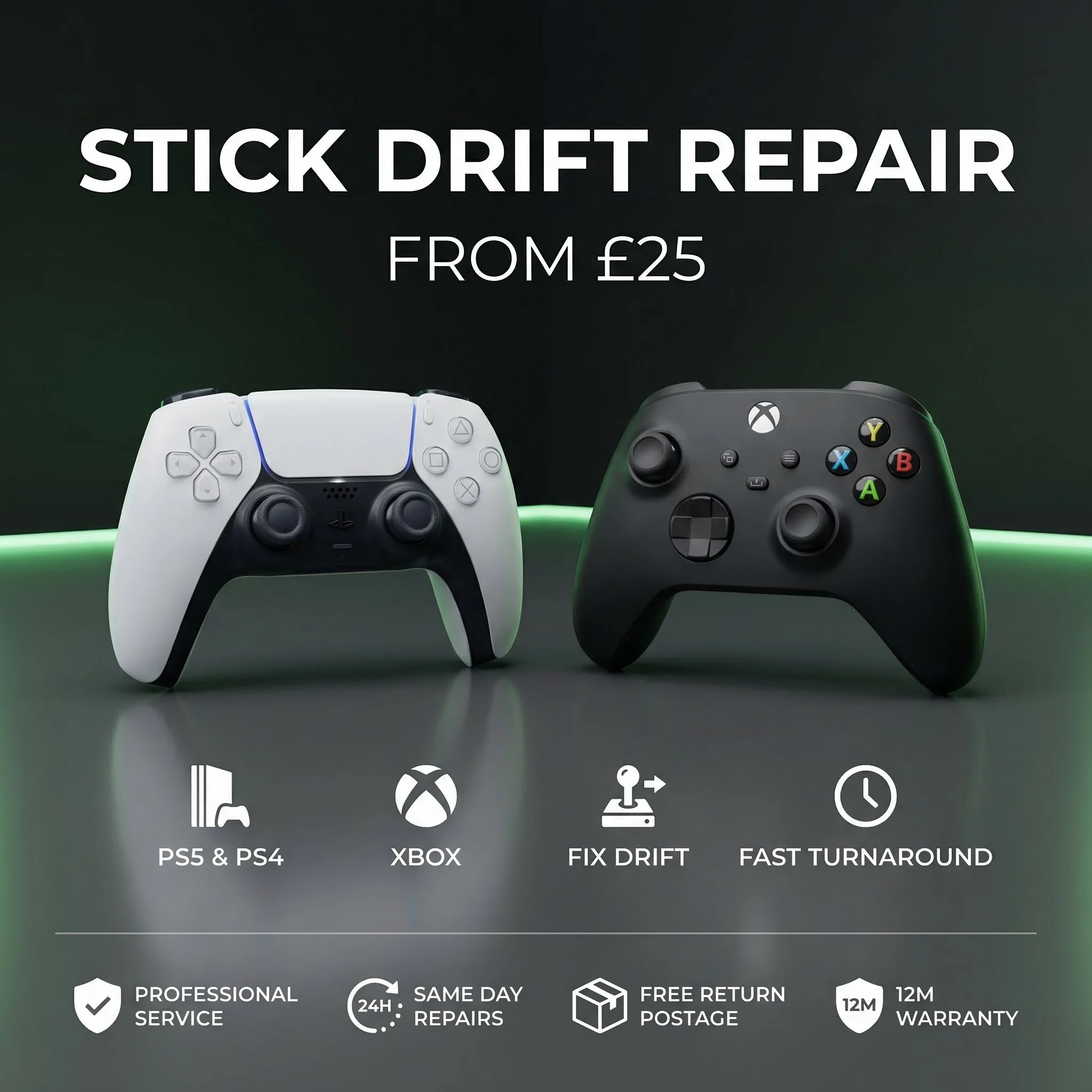 STICK DRIFT REPAIR
