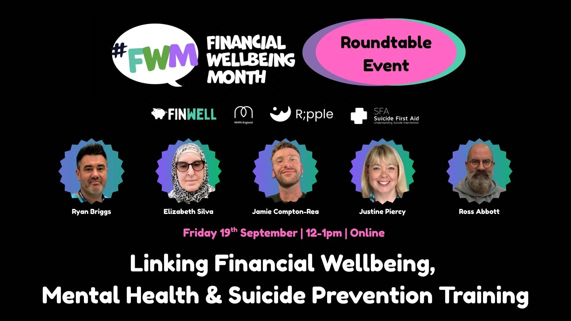 Linking Financial Wellbeing, Mental Health & Suicide Prevention for all Workplaces