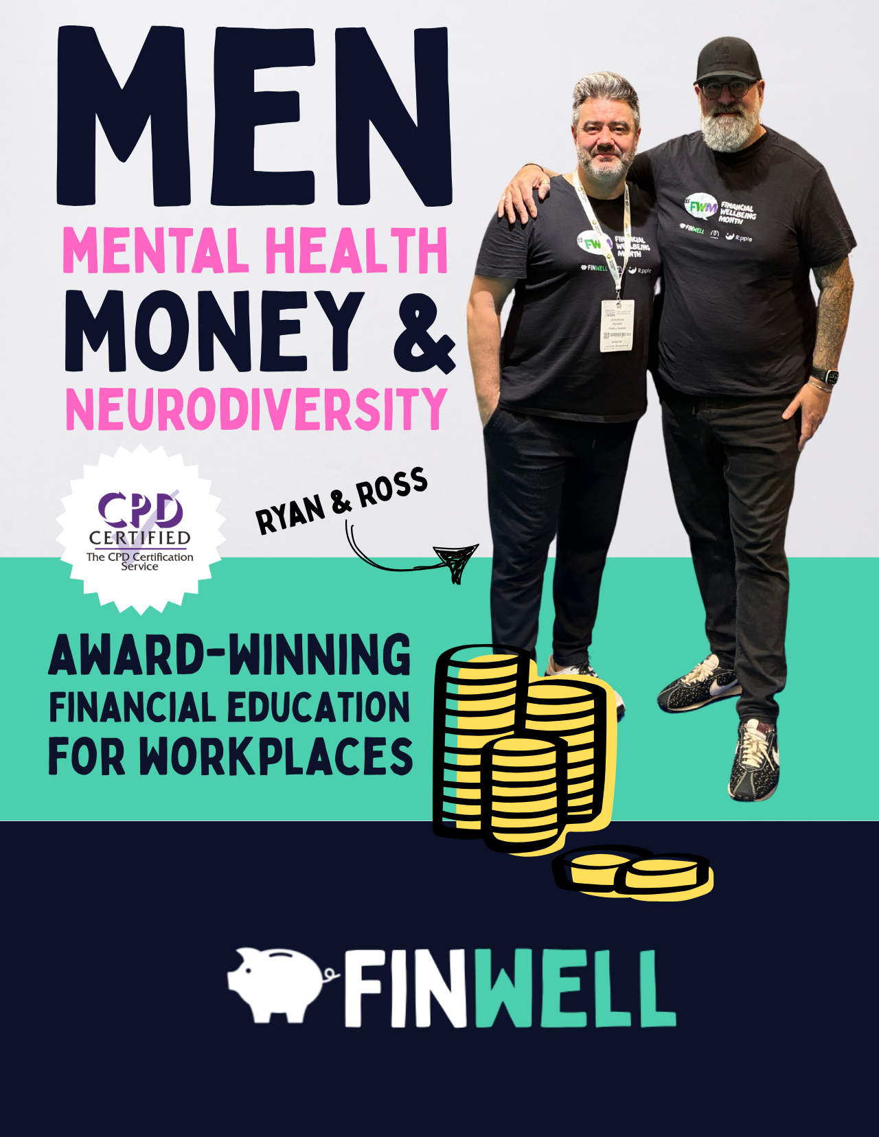 Men, Mental Health, Money & Neurodiversity
