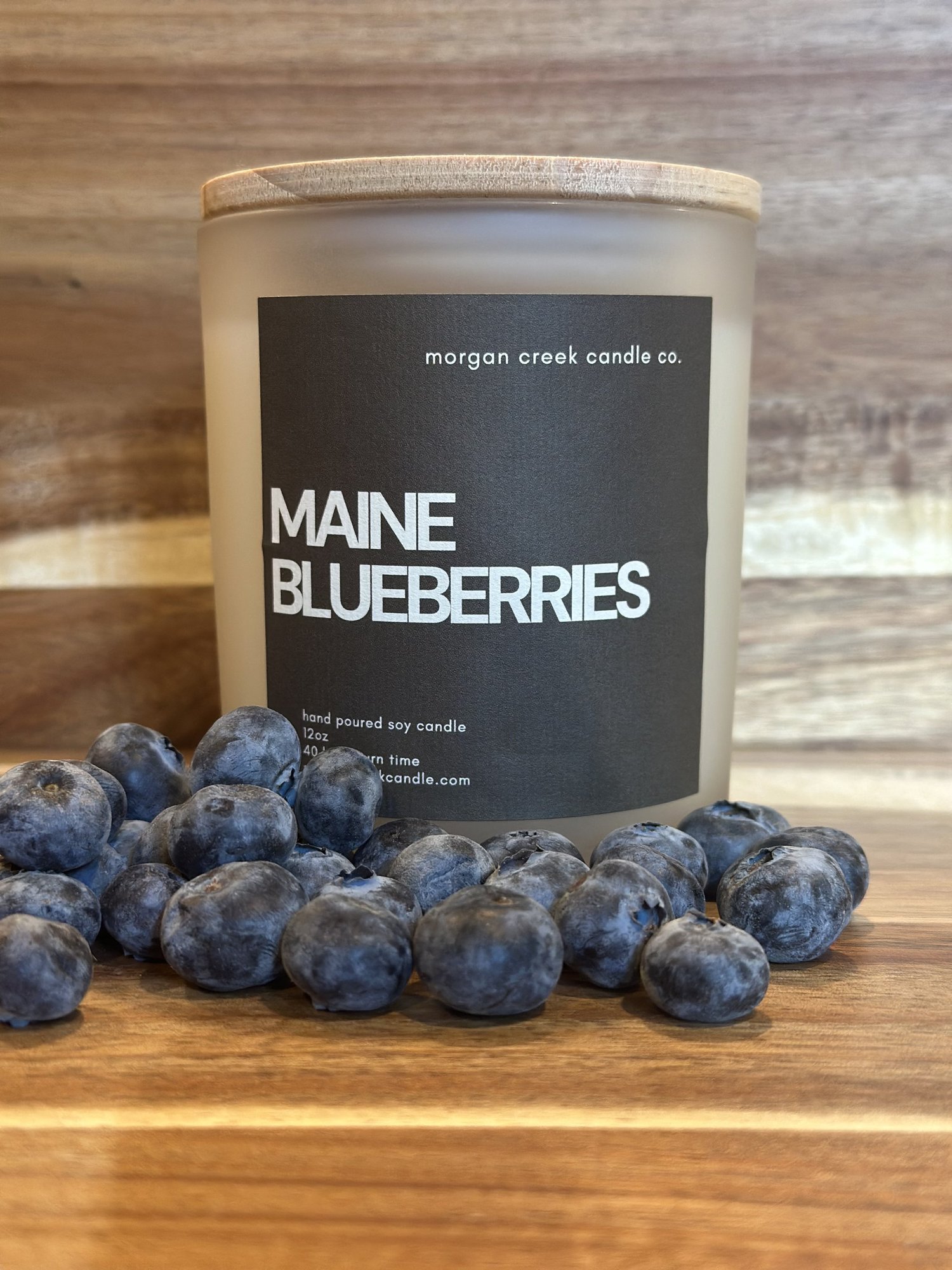 Maine Blueberries — Morgan Creek Candle