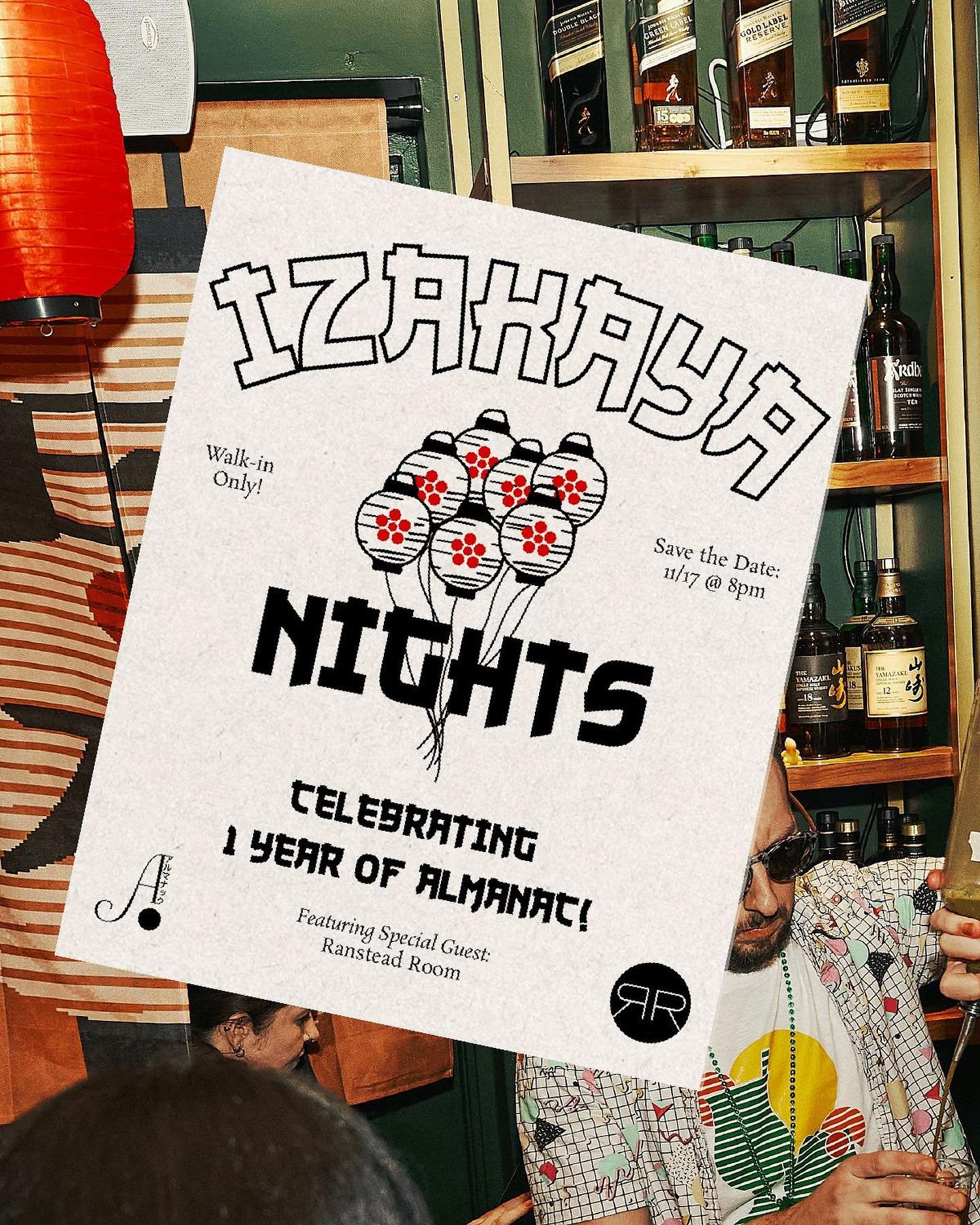We can&rsquo;t believe it&rsquo;s been a year already! To celebrate we&rsquo;re throwing a party! Join us and @theransteadroom team for our next Izakaya Night! 

11.17.2025
8pm

As always a huge thank you to @kylladelphia for the visuals