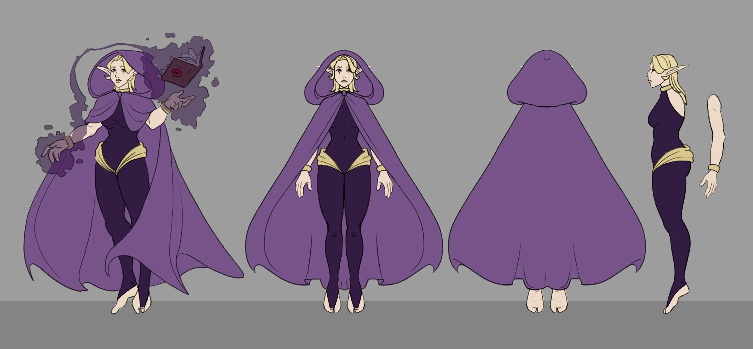 Caped Mage with a Troubled Past