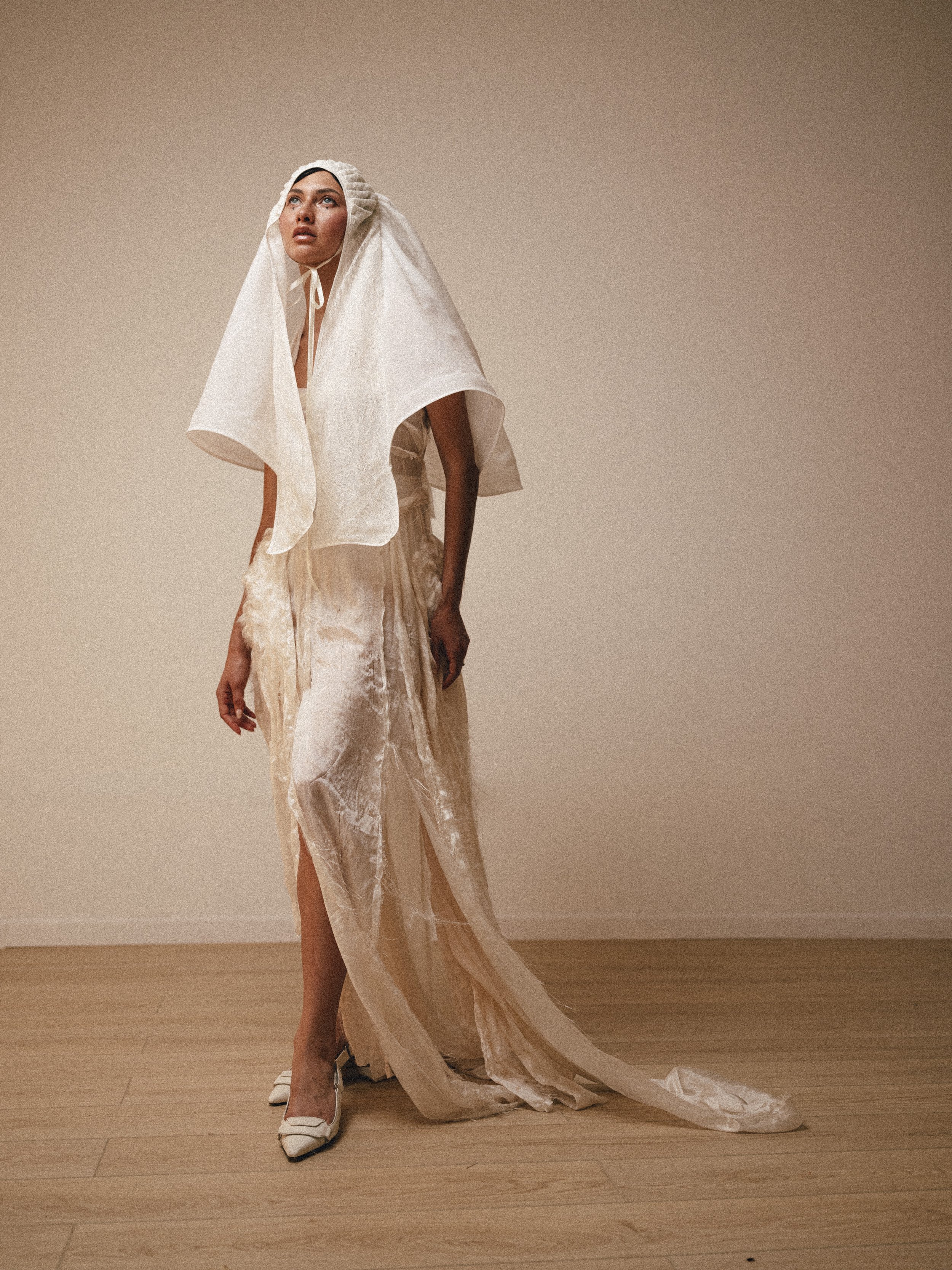 The Collection Inc. Fiona Veil & Ingrid Dress