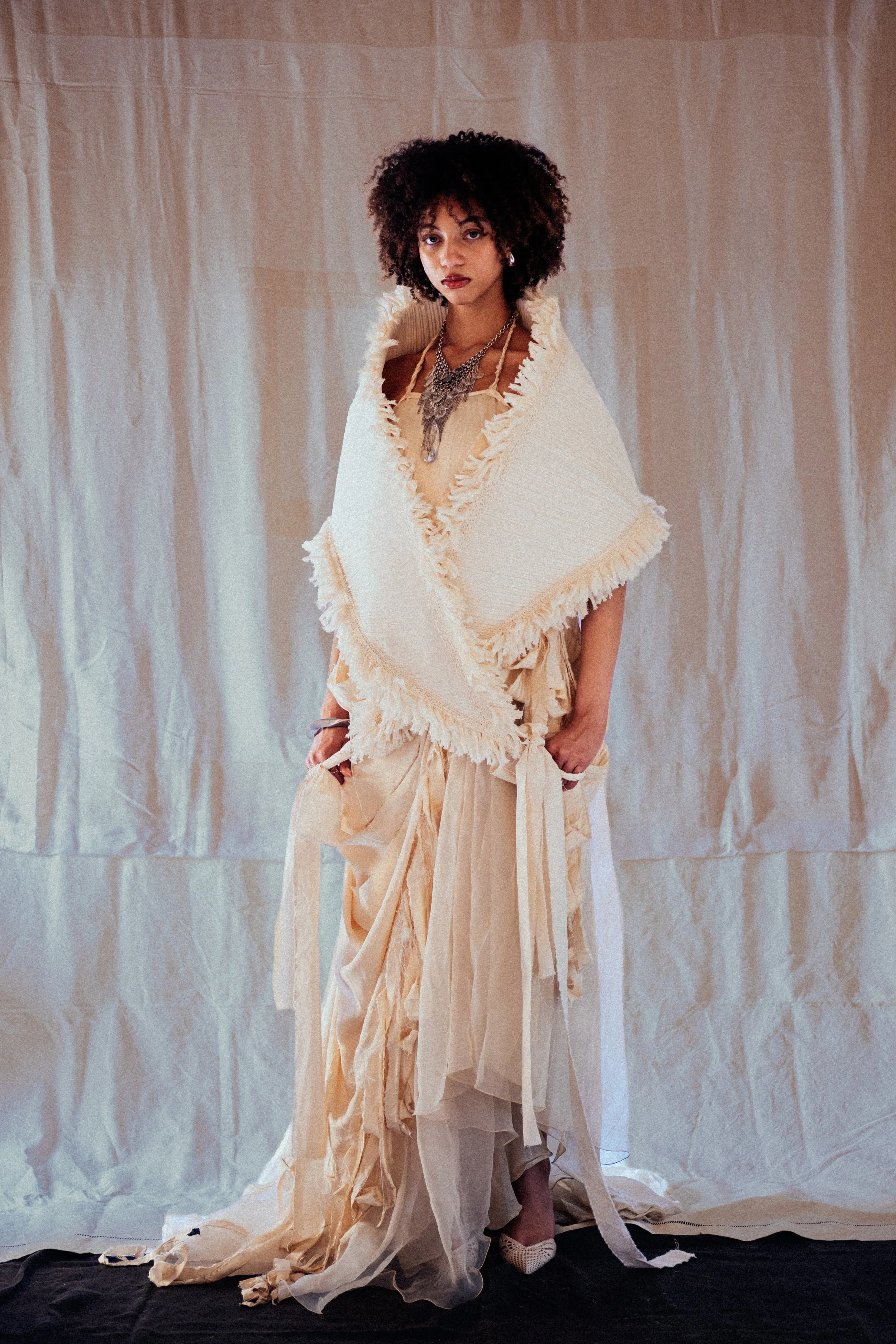 Adeline Dress, Flore Cape