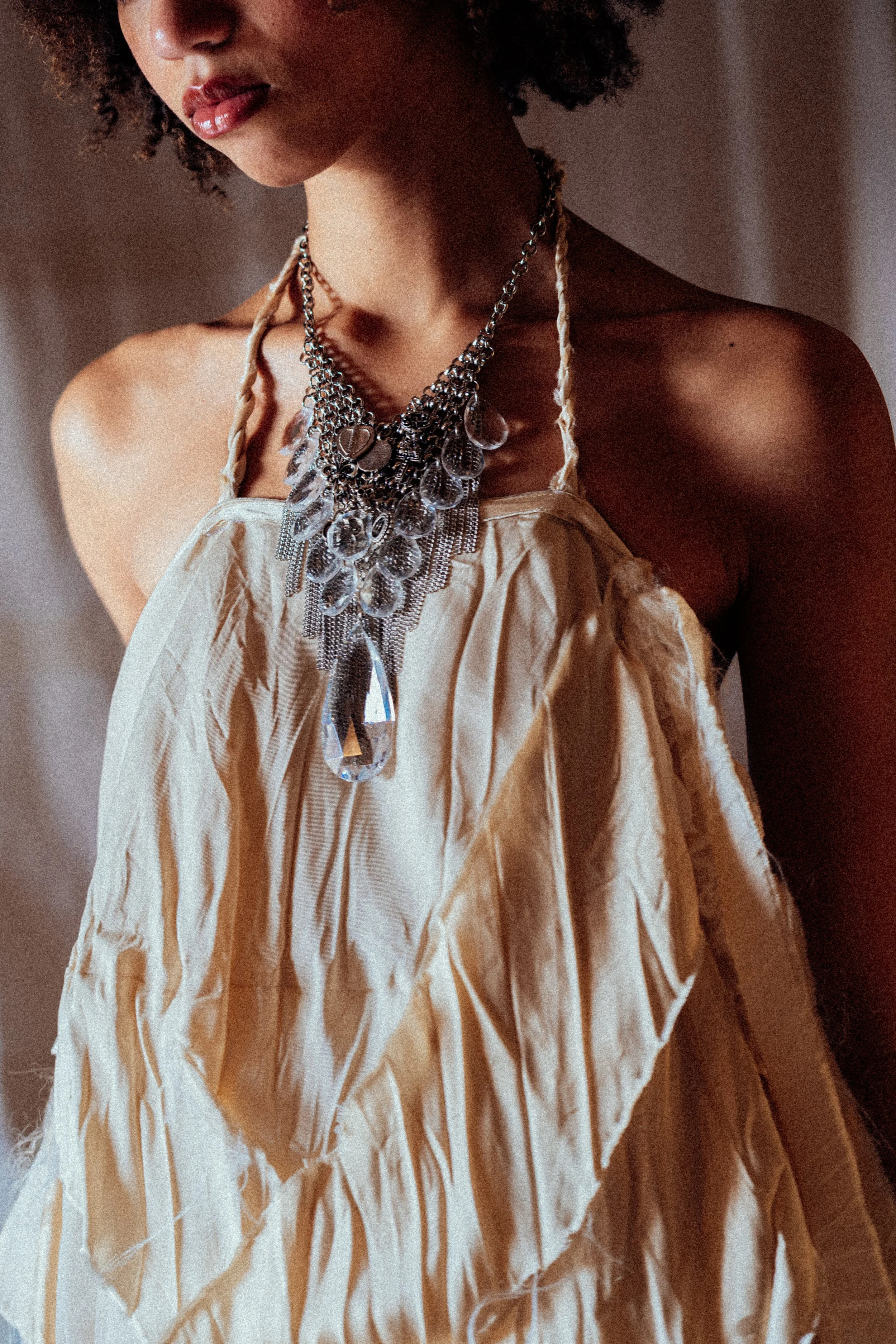 Brune Necklace, Adeline Dress