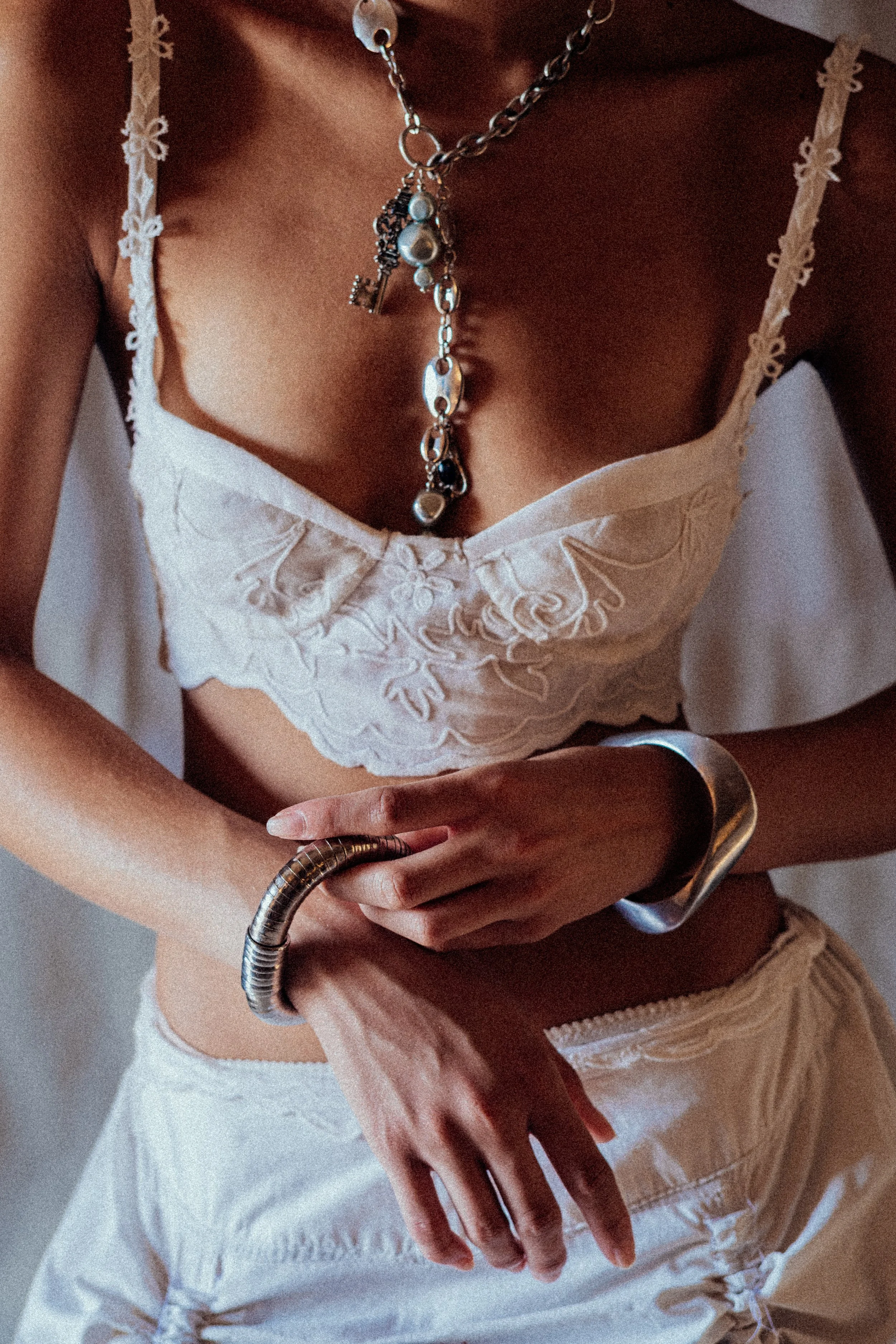 Florence Corset & Skirt, Joie Necklace