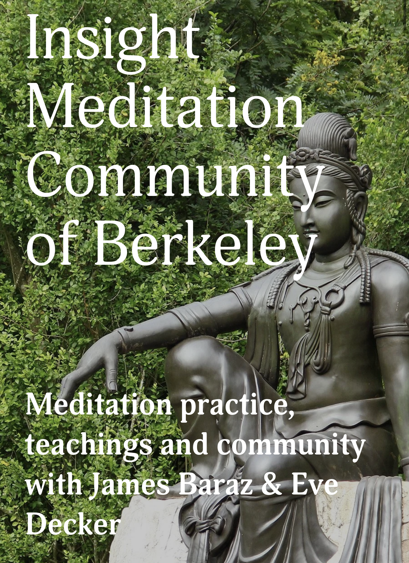 Insight Berkeley: Guest Teacher for James Baraz