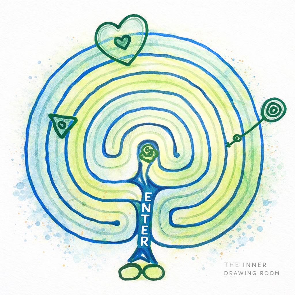 The Inner Labyrinth: A Drawing Journey for 2026