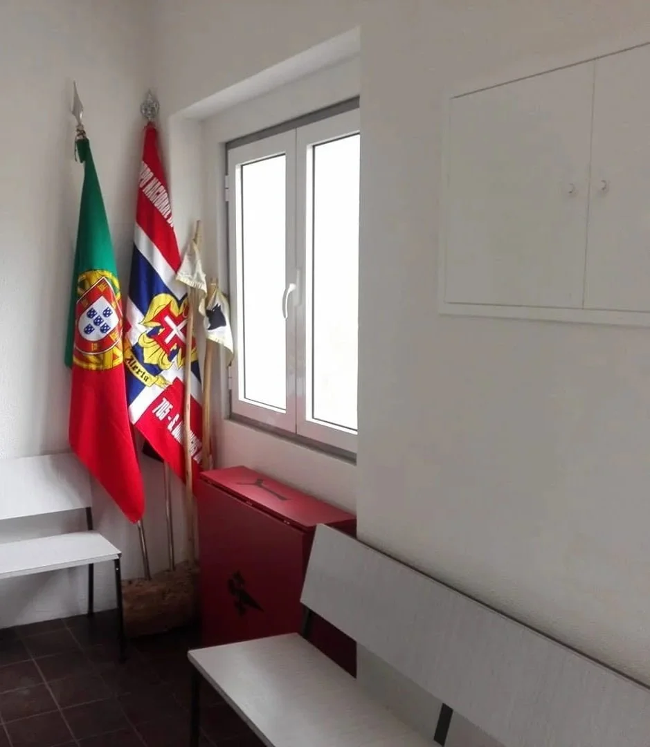 Um pouco da nossa sede e as bandeiras