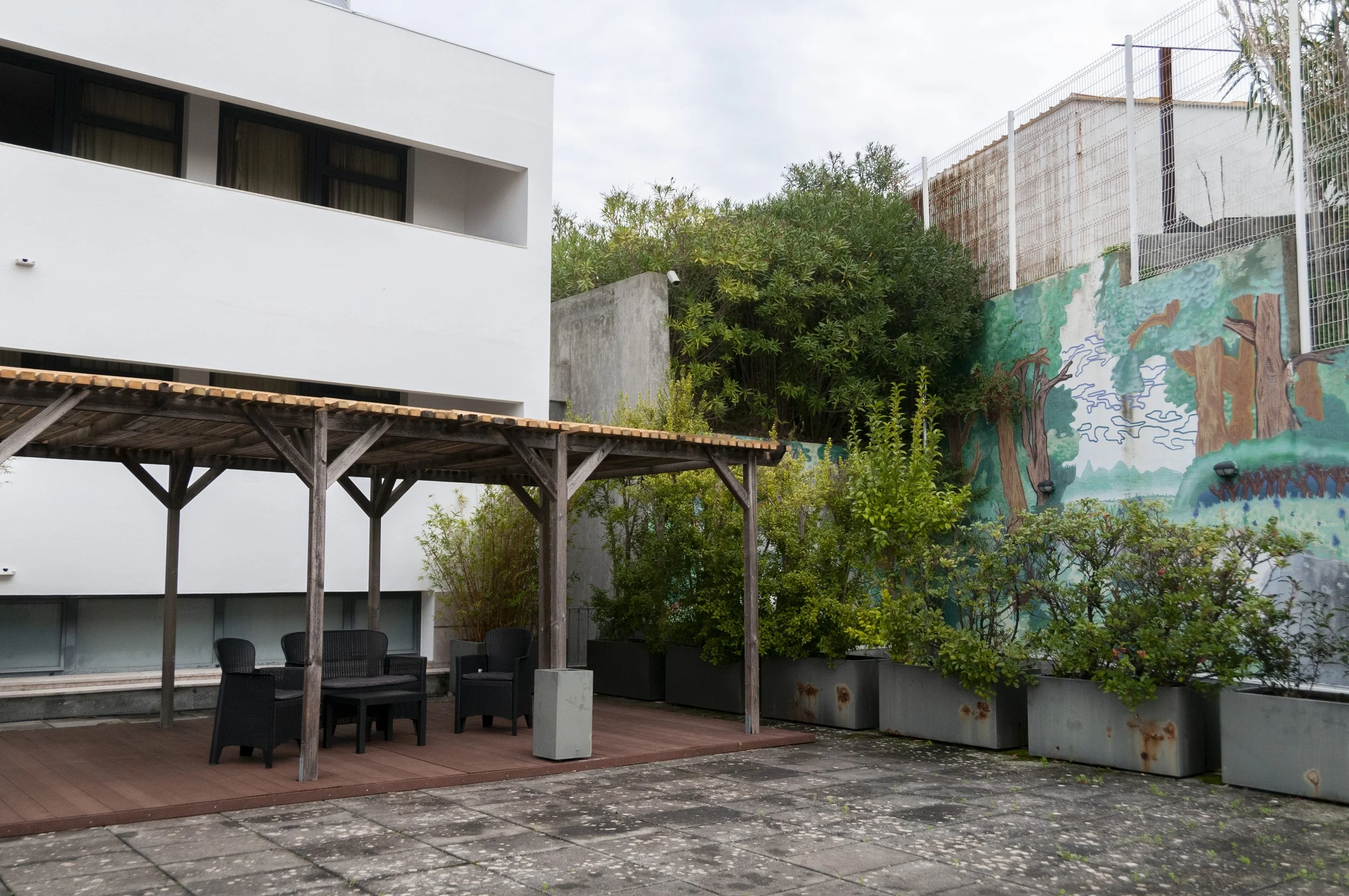 Pátio exterior