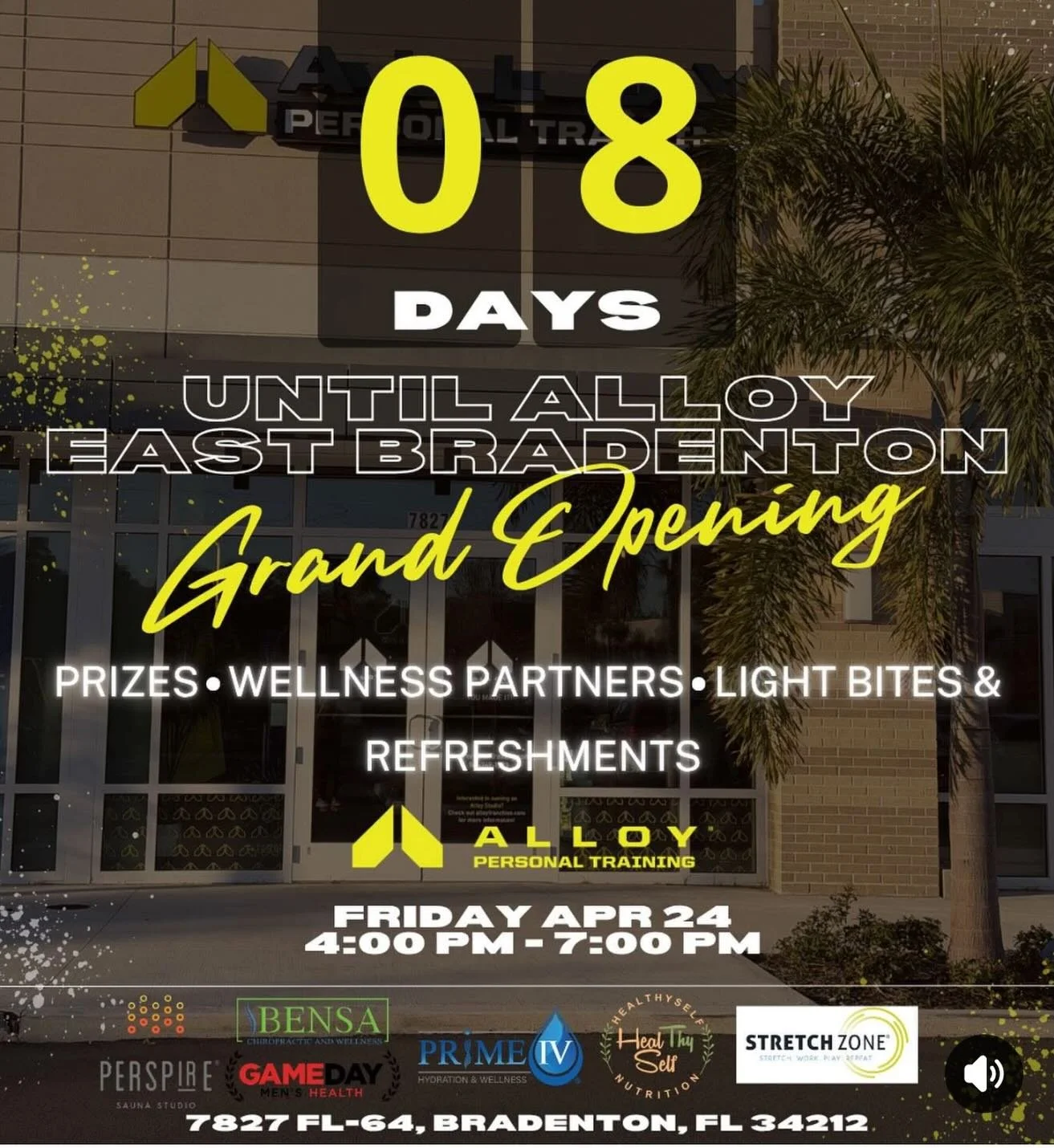Looking for something NEW? Something that feels personal? Something that values YOUR goals? Check out Alloy Personal Training East Bradenton Grand opening this Friday 4/25💕