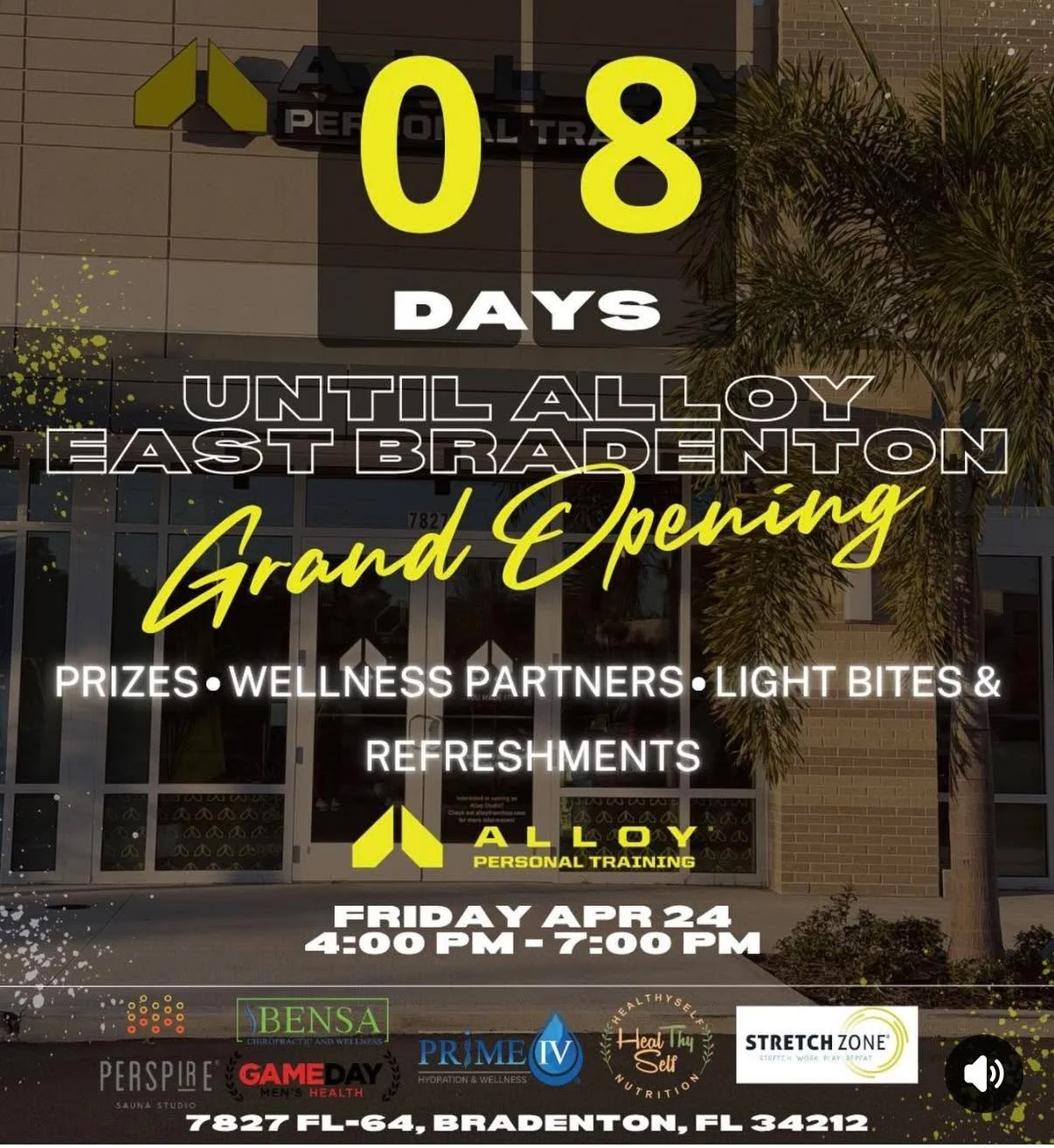 Looking for something NEW? Something that feels personal? Something that values YOUR goals? Check out Alloy Personal Training East Bradenton Grand opening this Friday 4/25💕